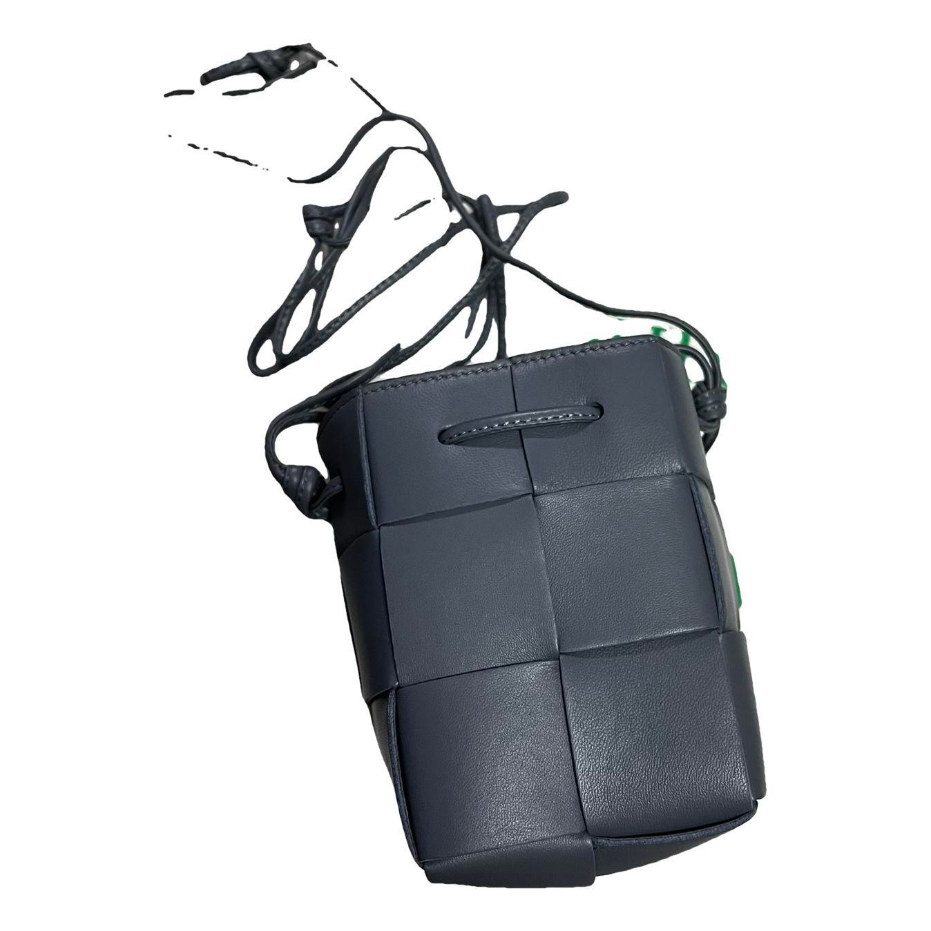 Cassette Bucket leather crossbody bag