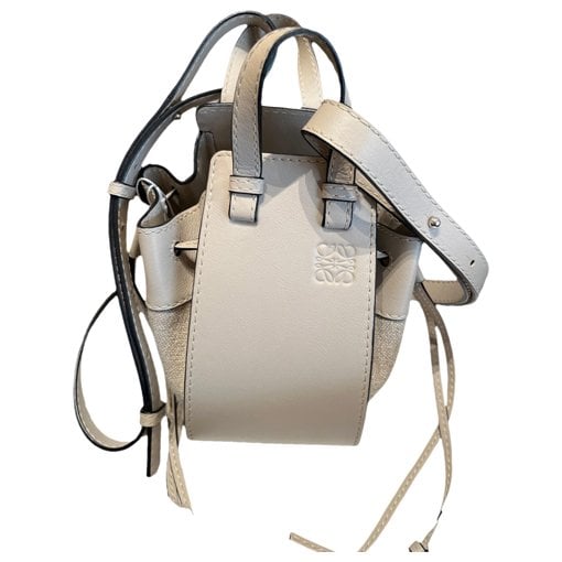 Hammock leather handbag