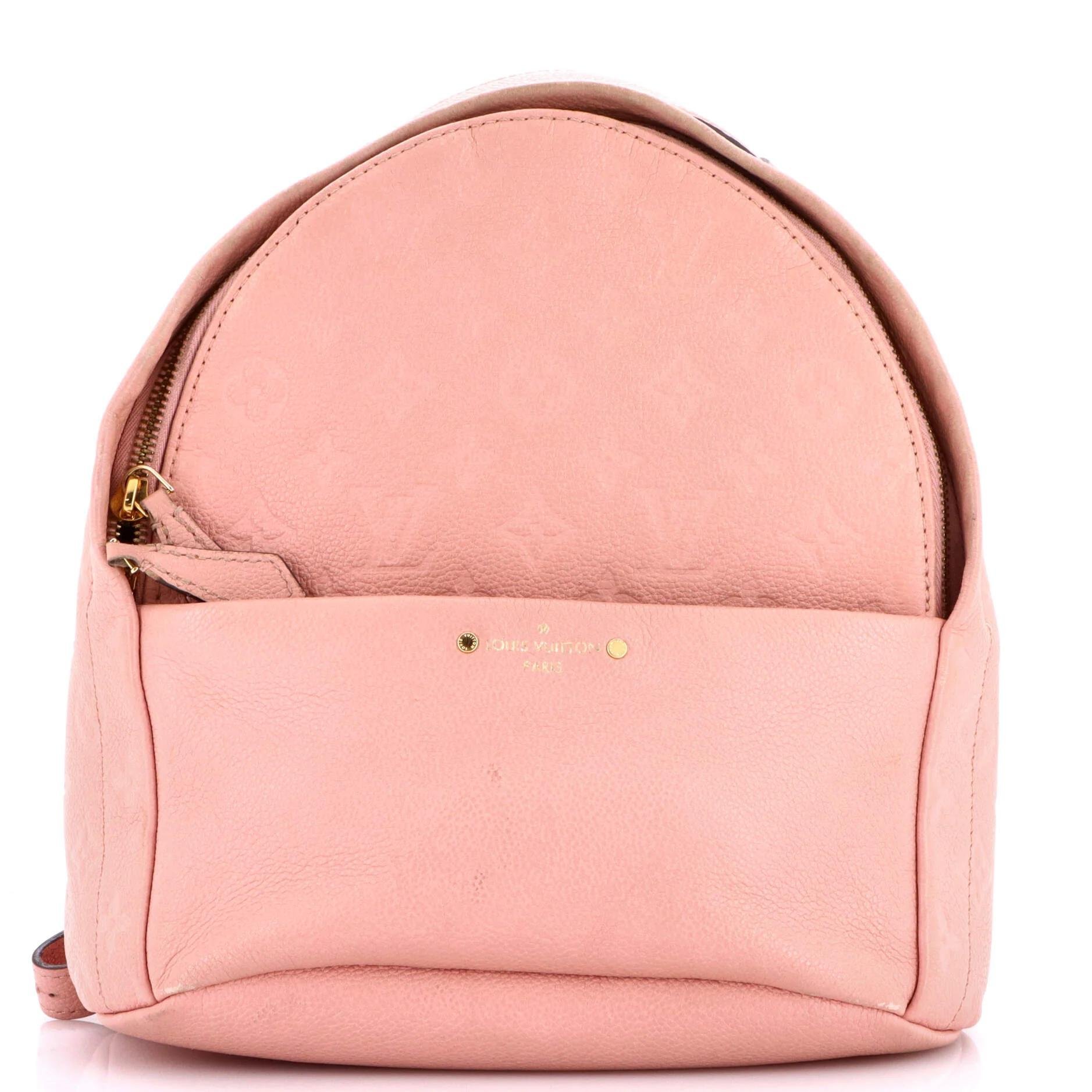 Leather backpack