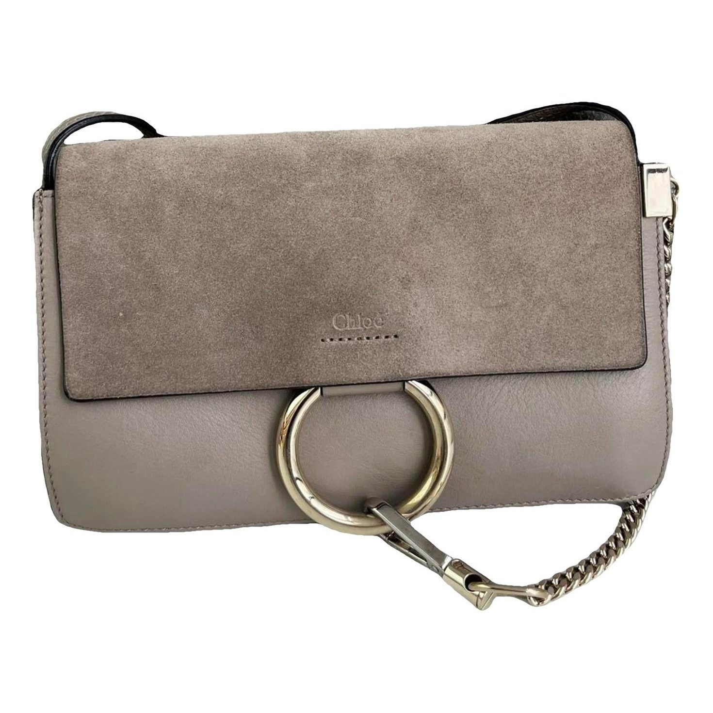 Faye leather handbag