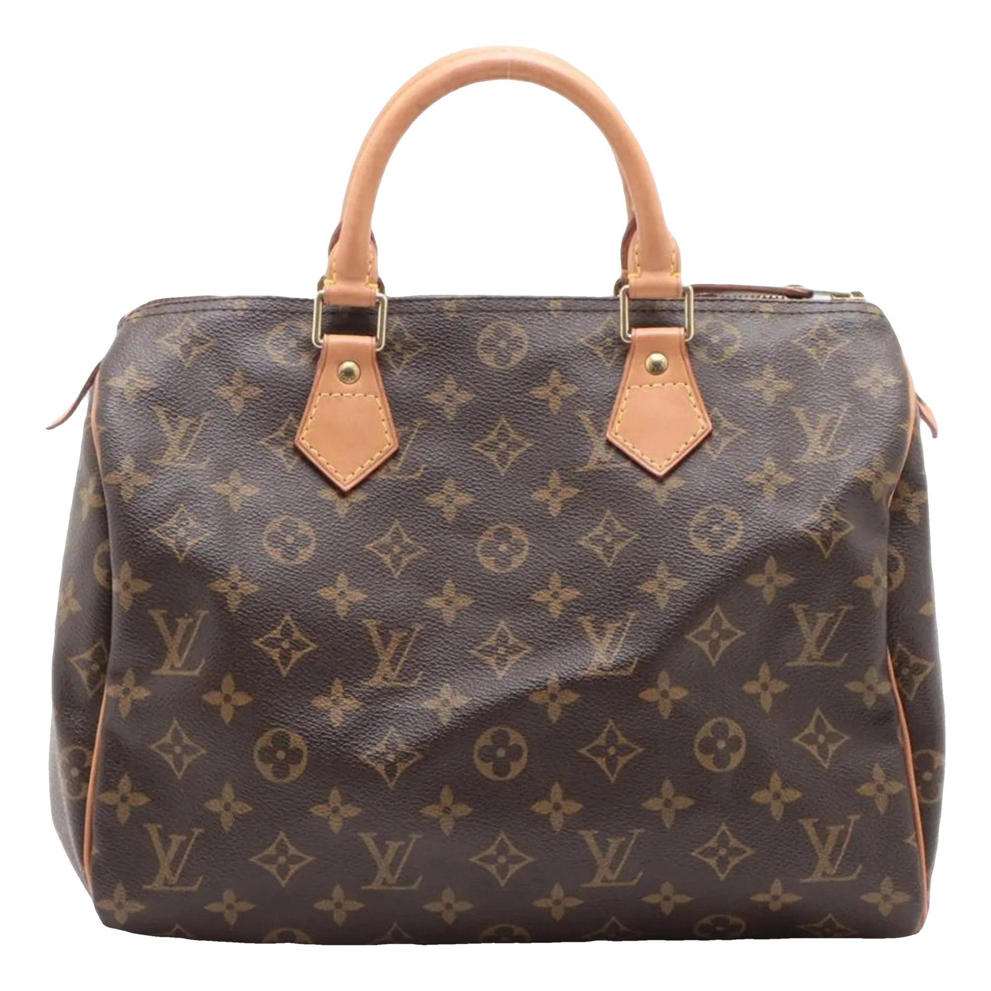 Speedy leather bag