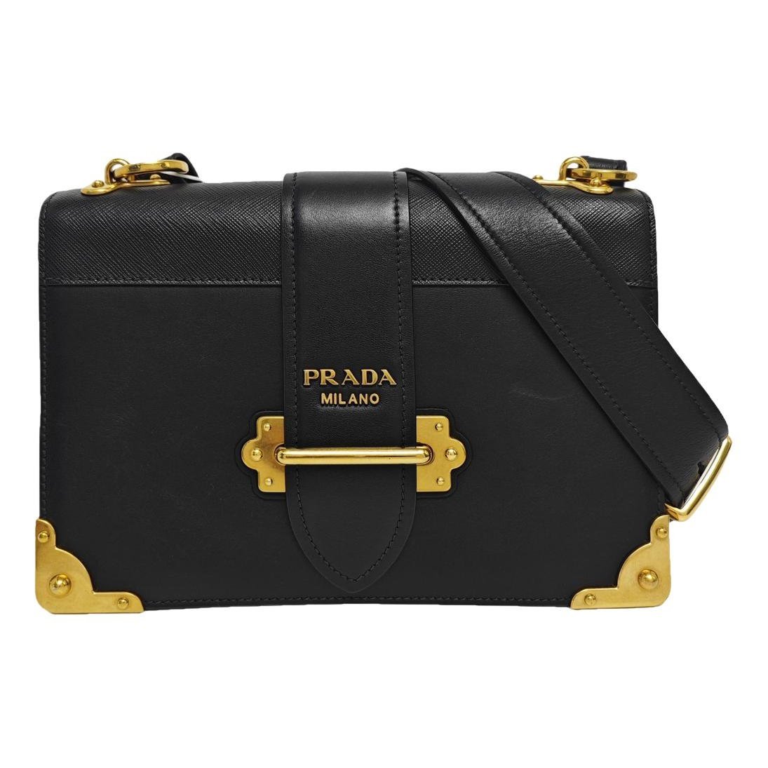 Cahier leather crossbody bag
