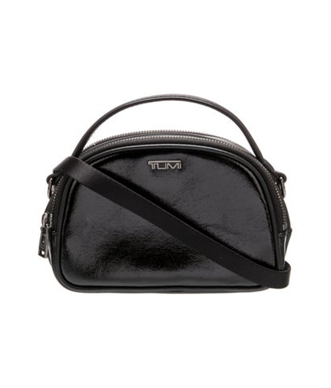 Tumi Patent Leather Crossbody Bag