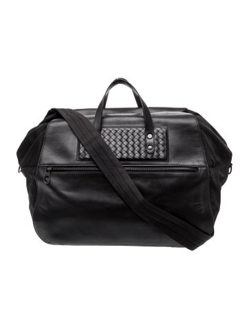 Intrecciato Weekender Bag