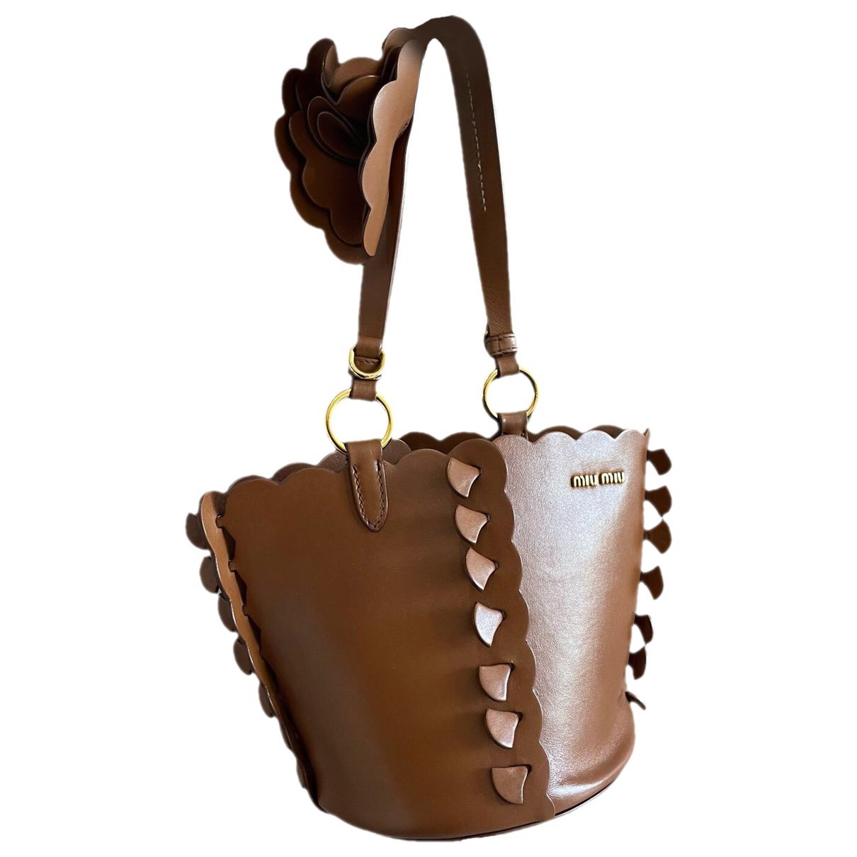 Leather handbag