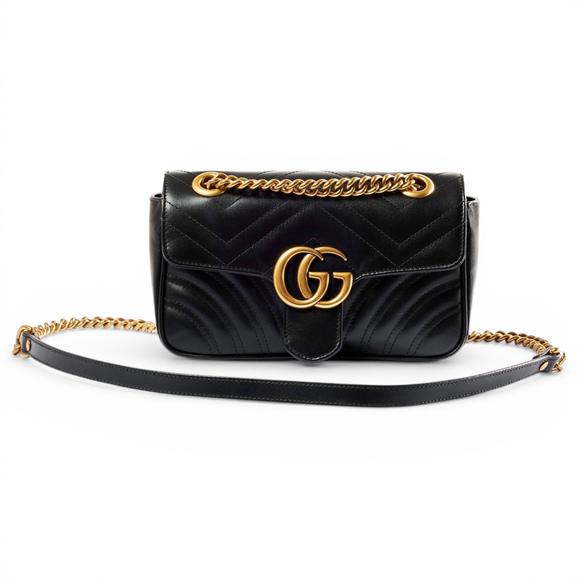 GG Marmont leather crossbody bag