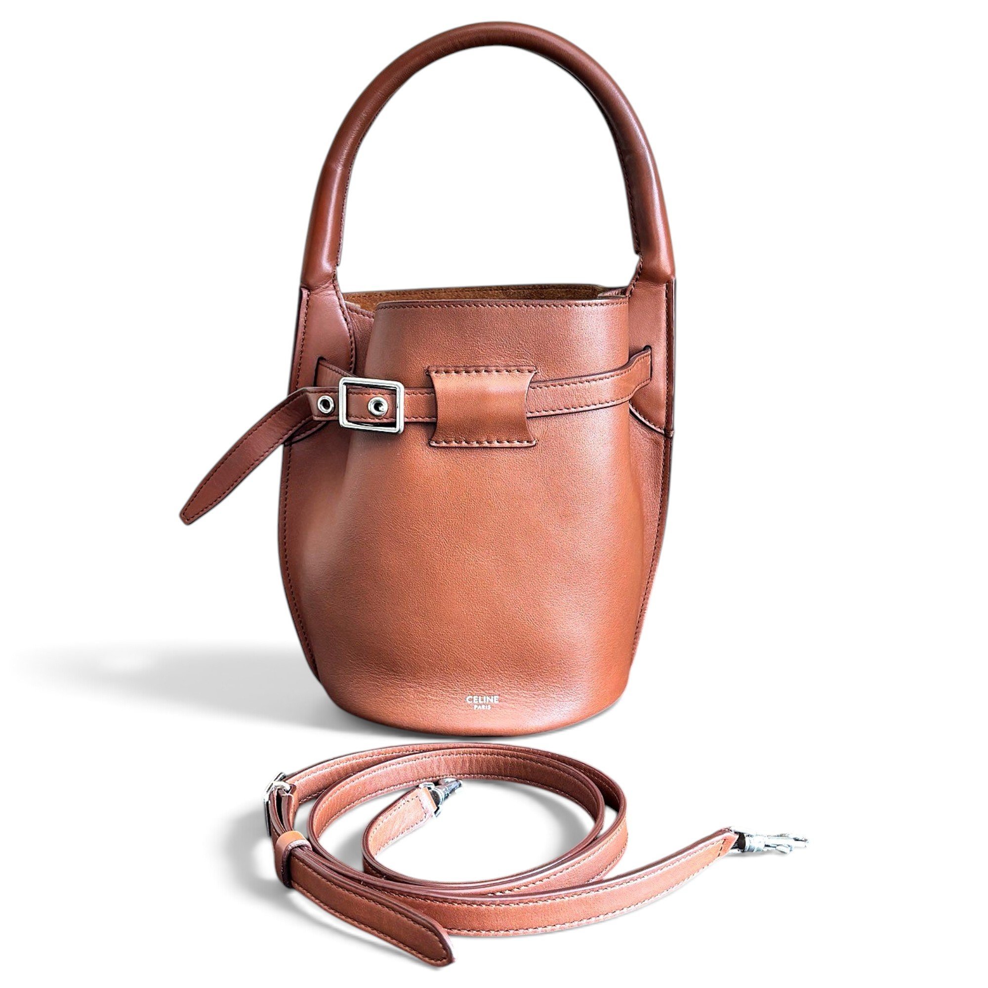 Big Bag leather handbag
