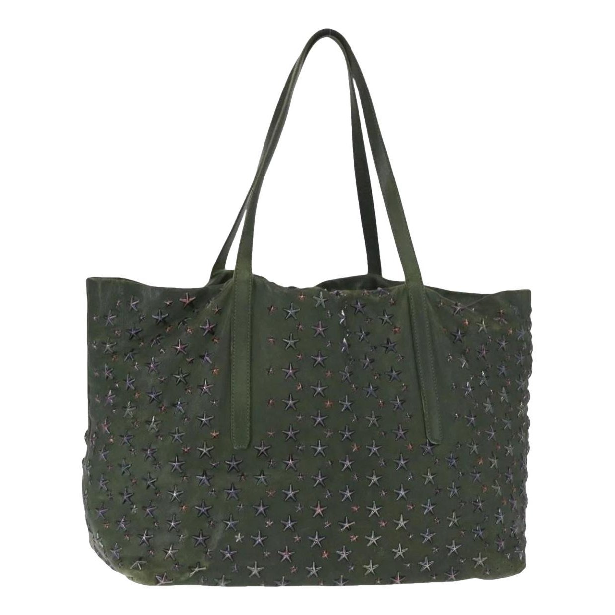 Leather tote