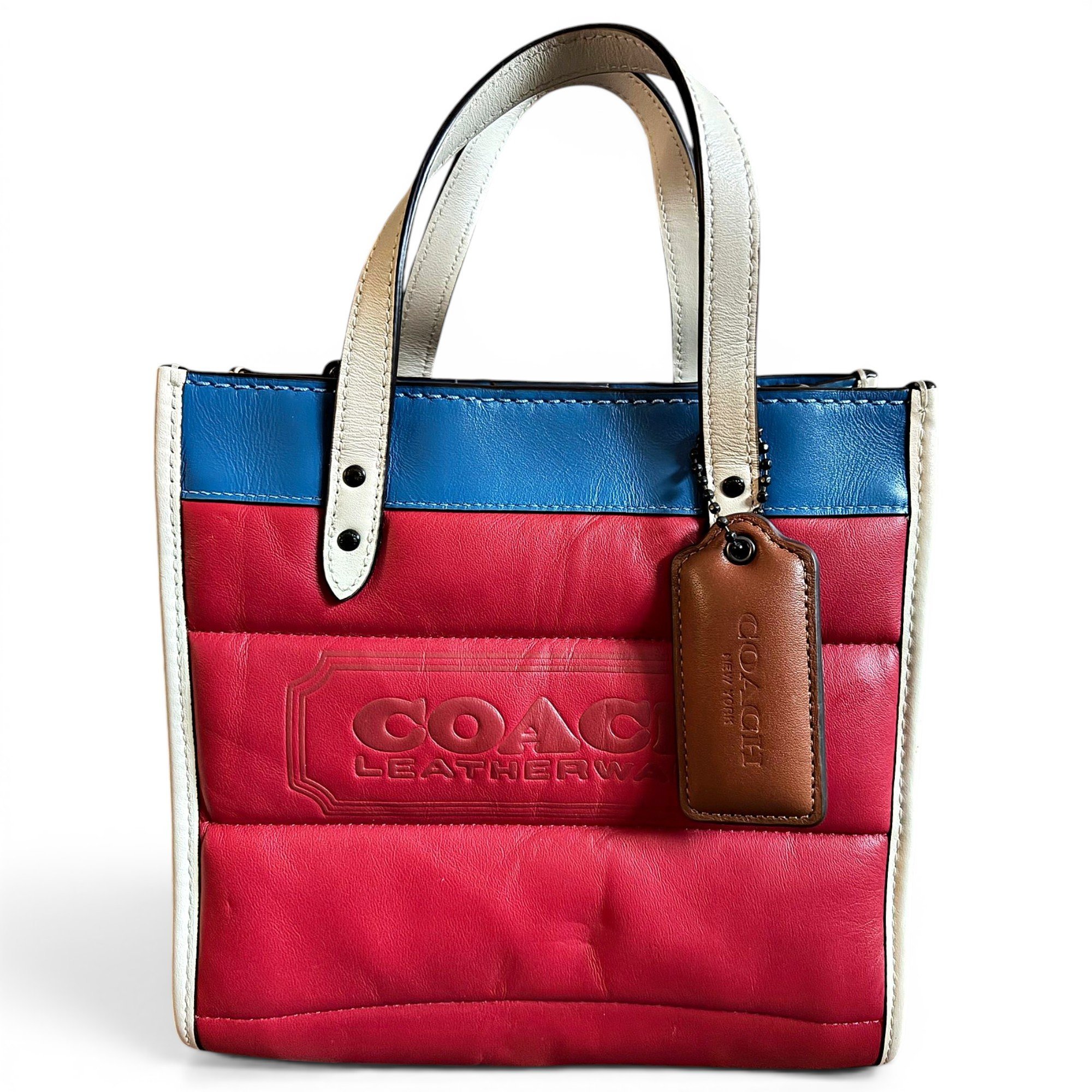 Leather tote