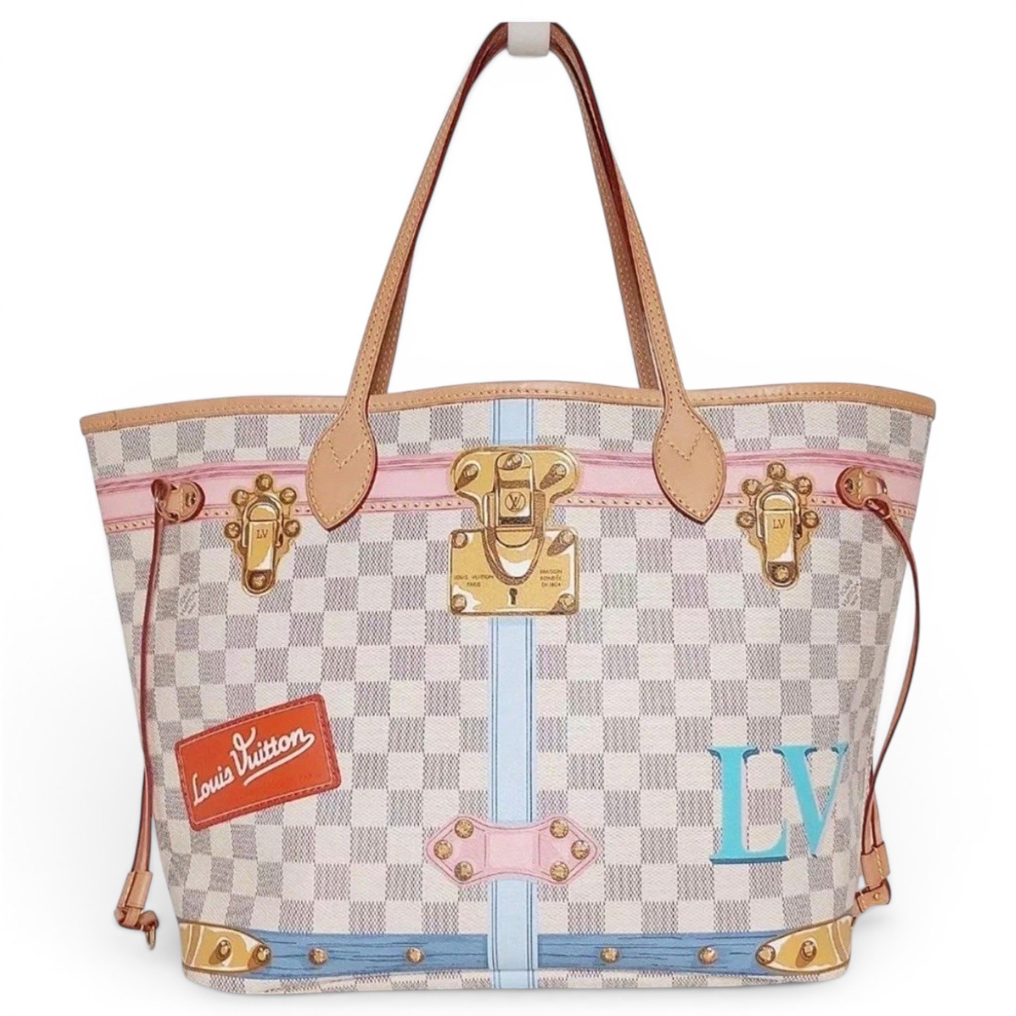 Neverfull leather tote