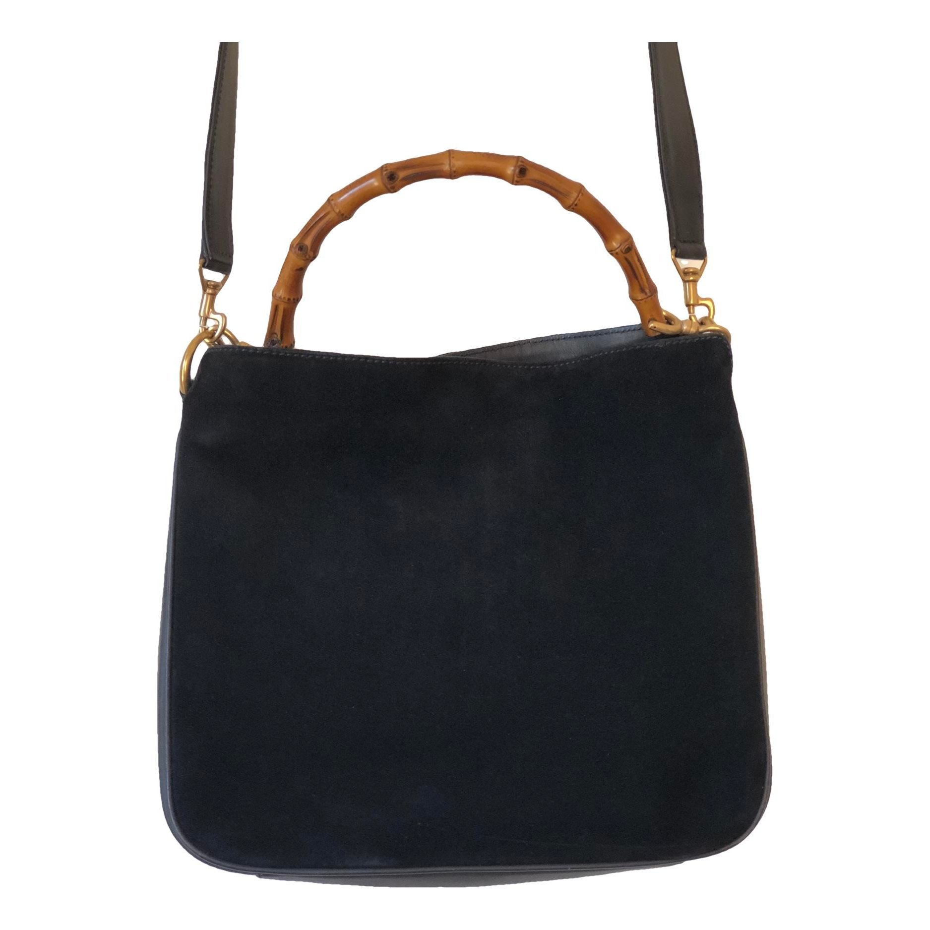 Bamboo Top Handle handbag