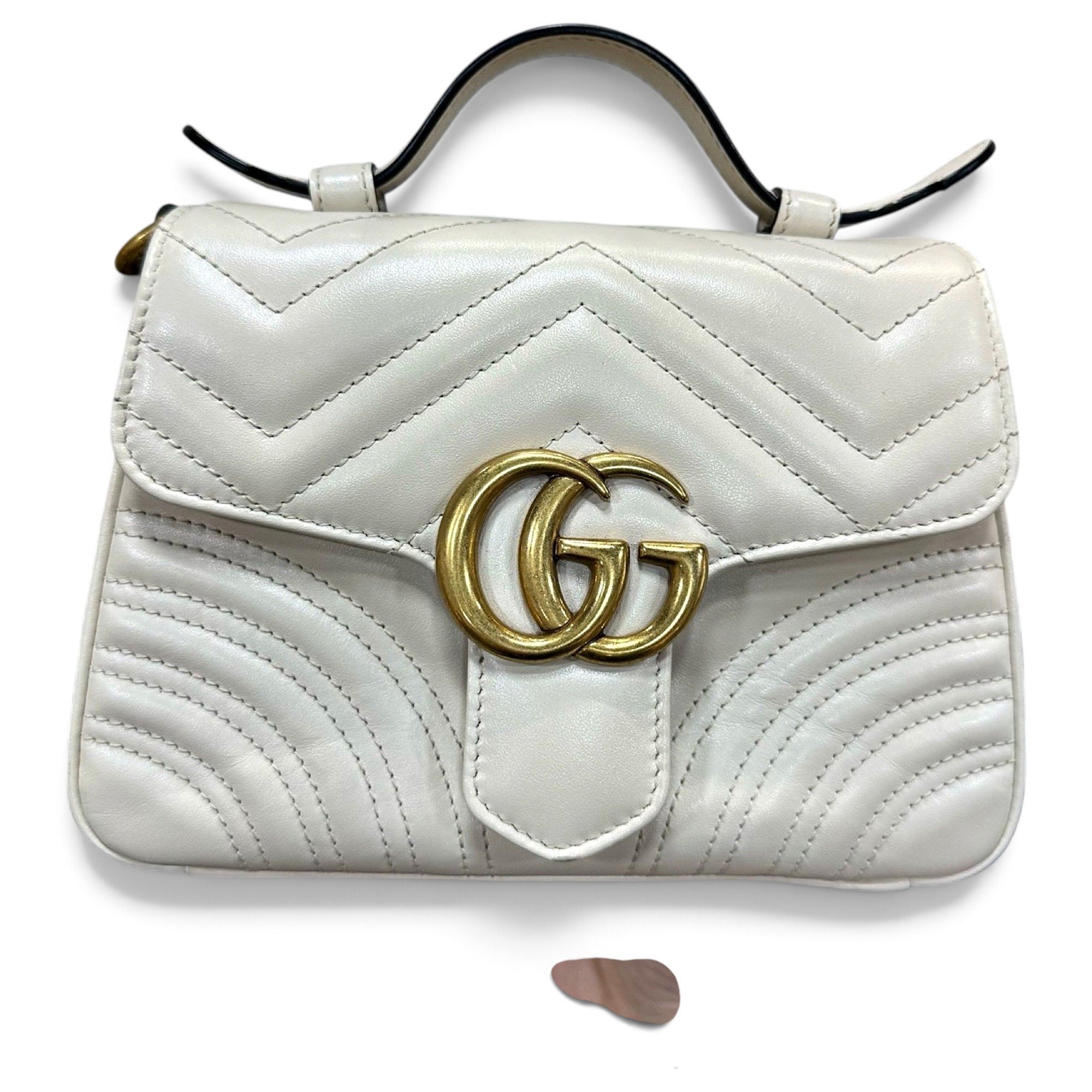 GG Marmont Flap leather handbag