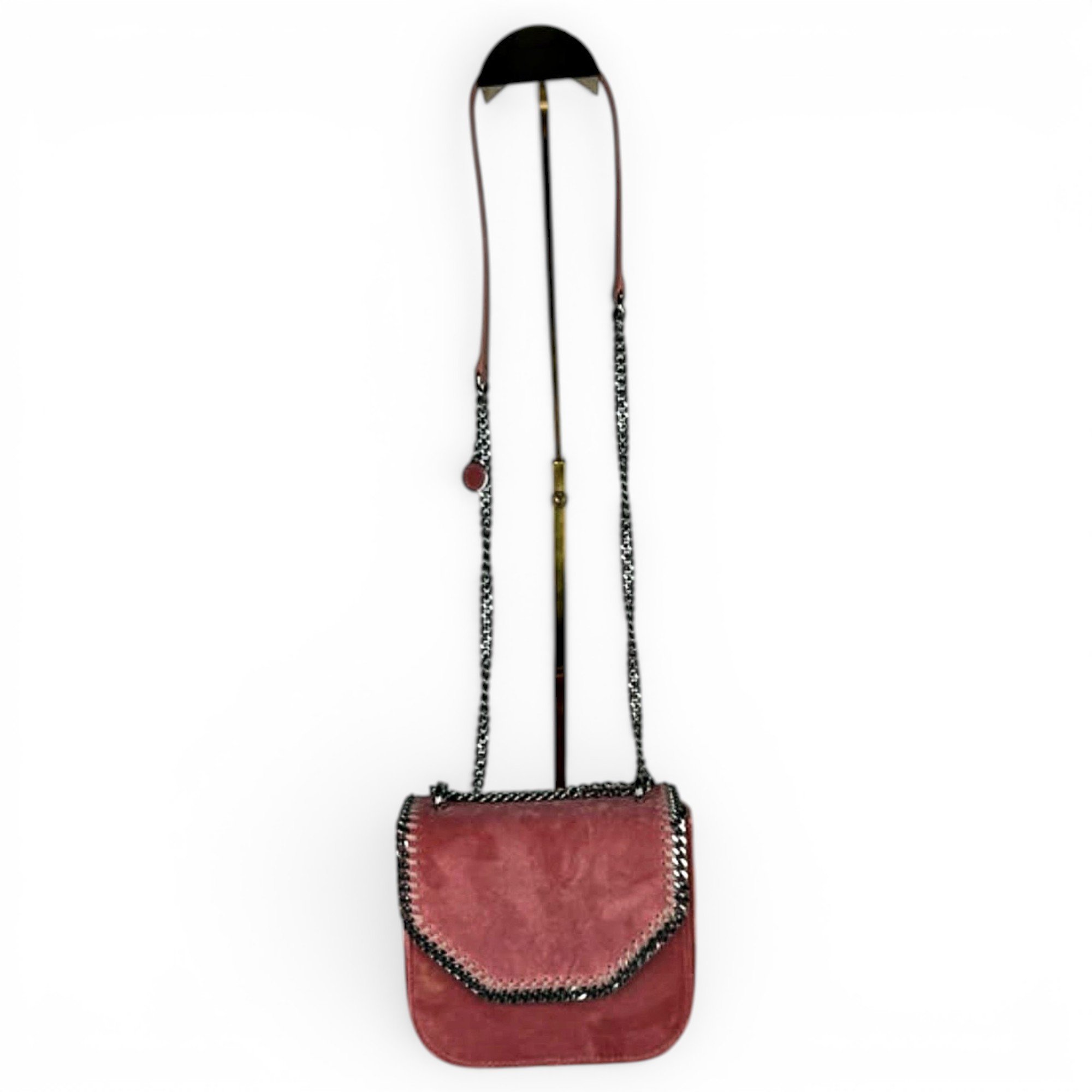 Falabella Box velvet handbag