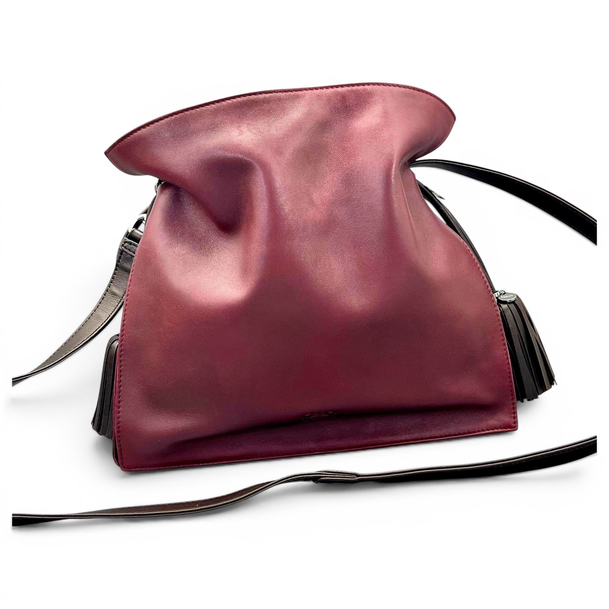 Flamenco leather handbag