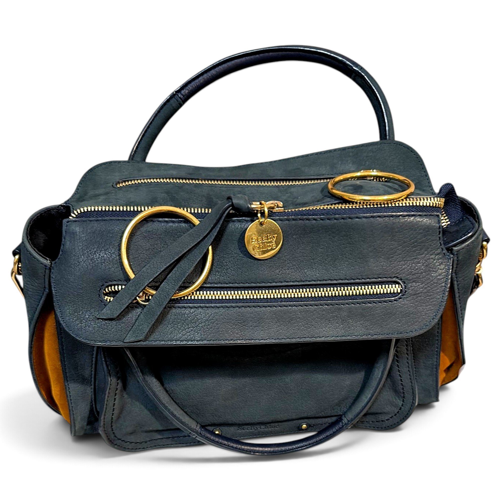 Leather handbag