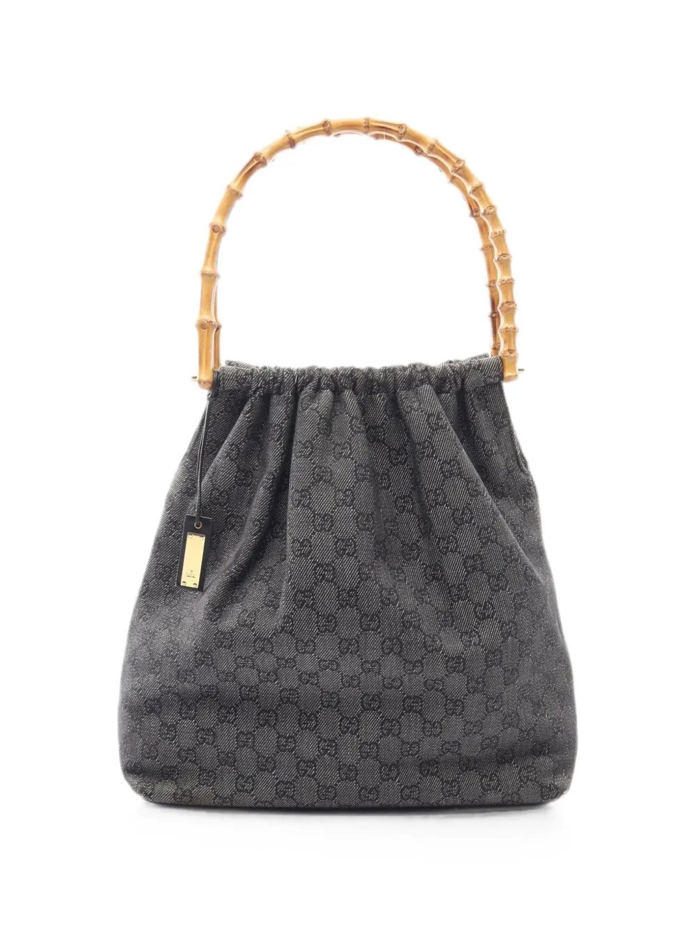 2000s Bamboo GG pattern shoulder bag
