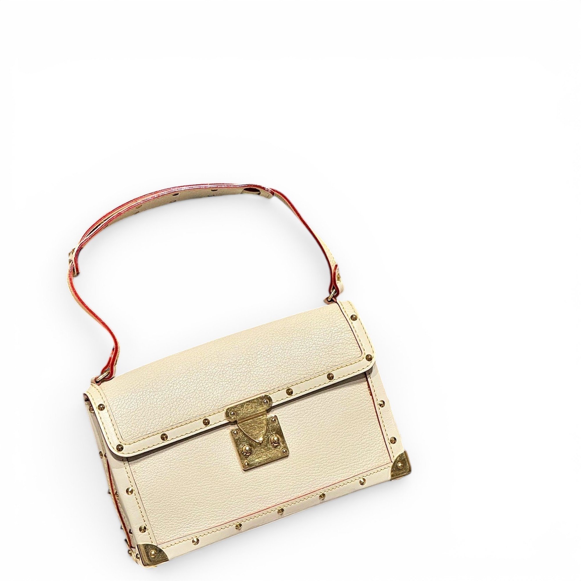 Petite Malle leather handbag
