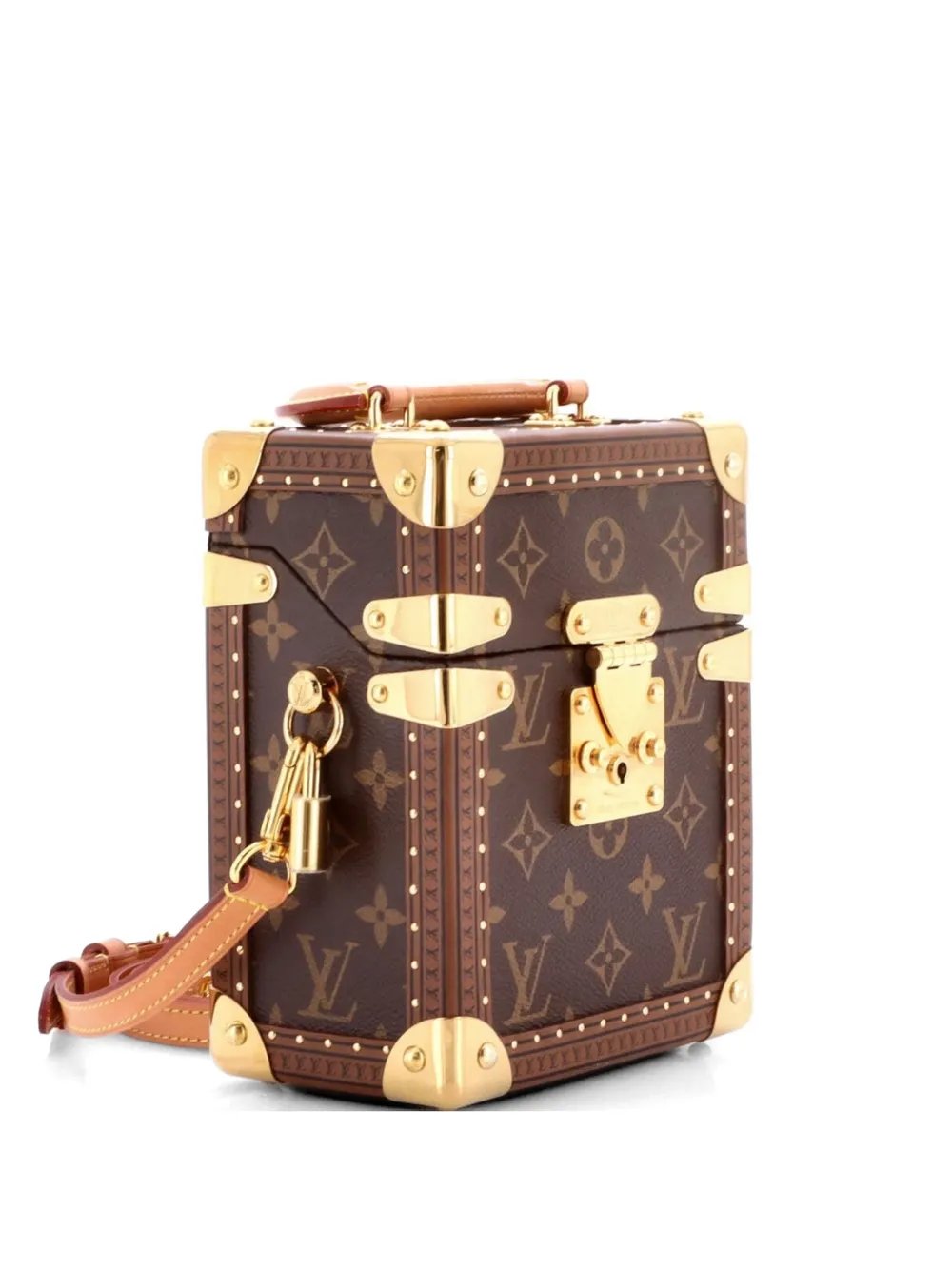 Camera Box Trunk Bag Monogram Canvas satchel