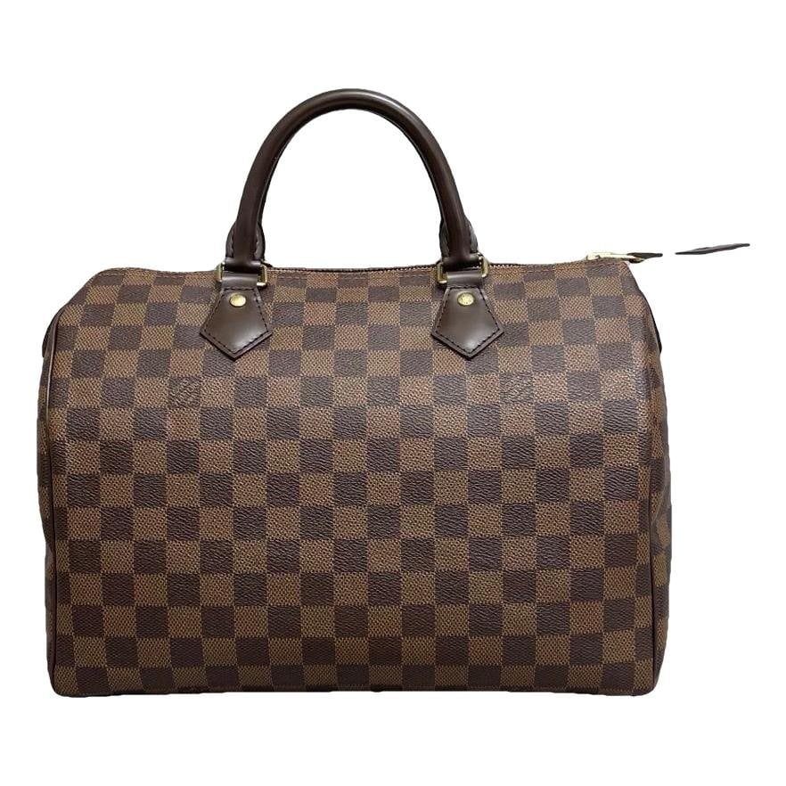 Speedy leather handbag