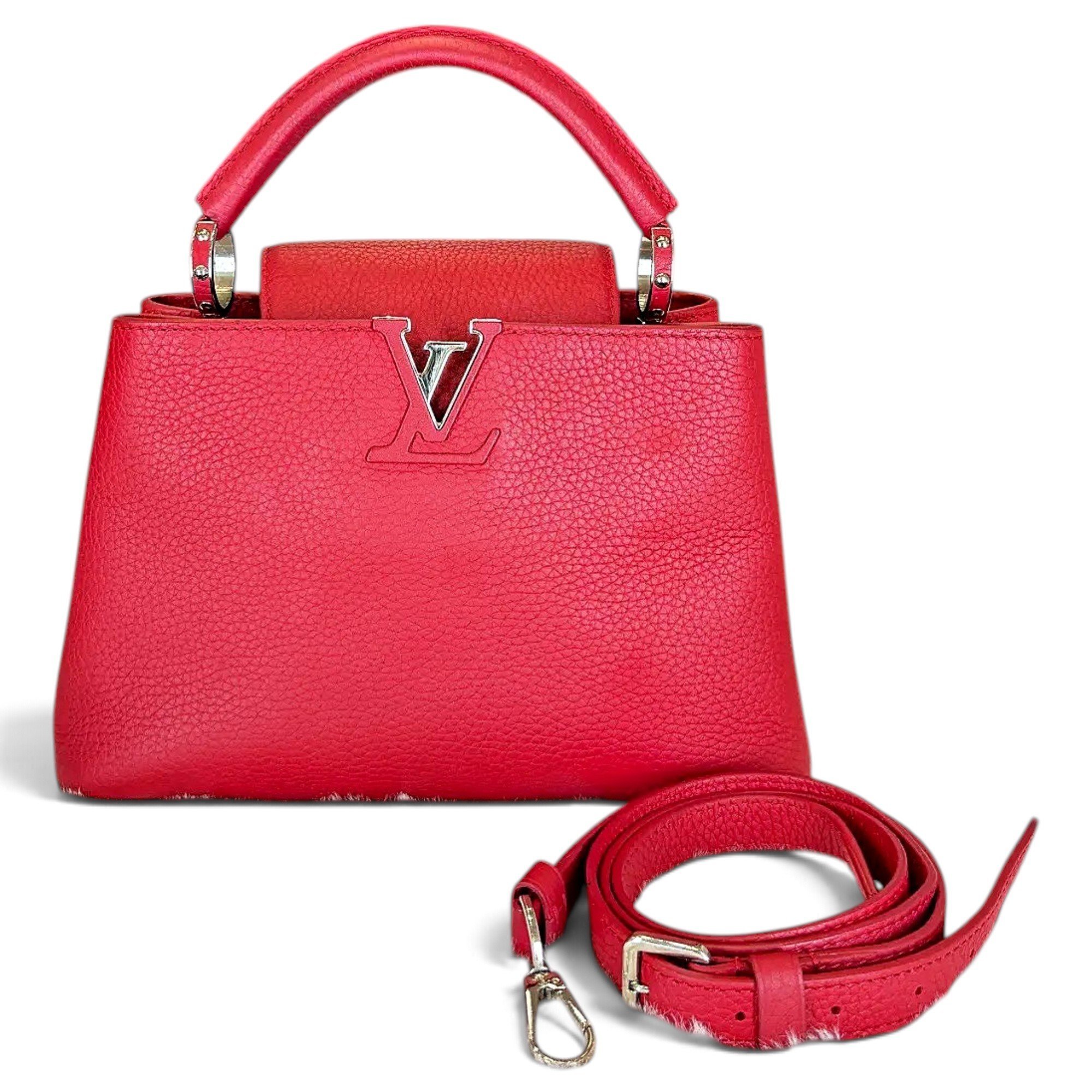 Capucines leather crossbody bag