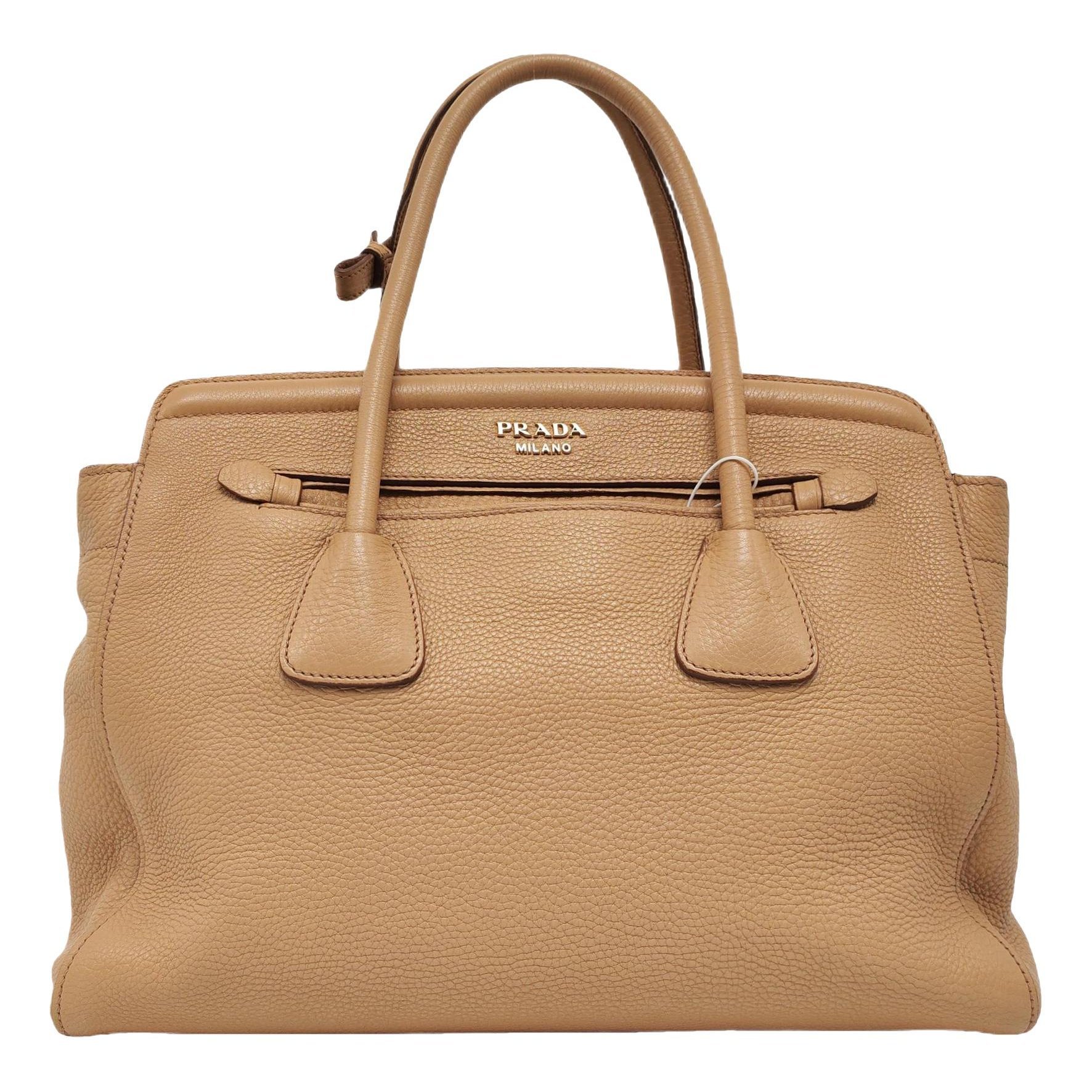Leather handbag