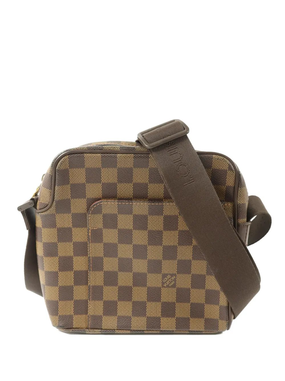 PM Olaf Damier-pattern shoulder bag