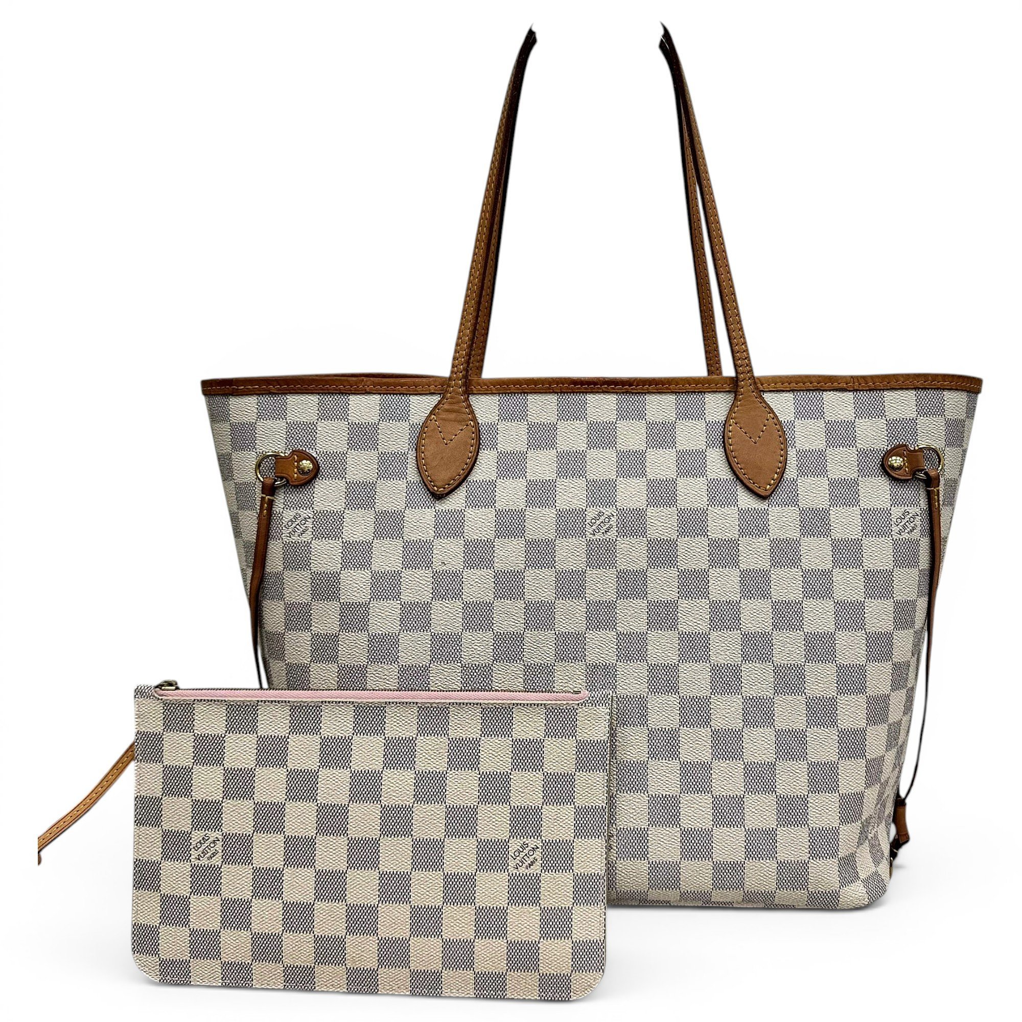 Neverfull leather tote