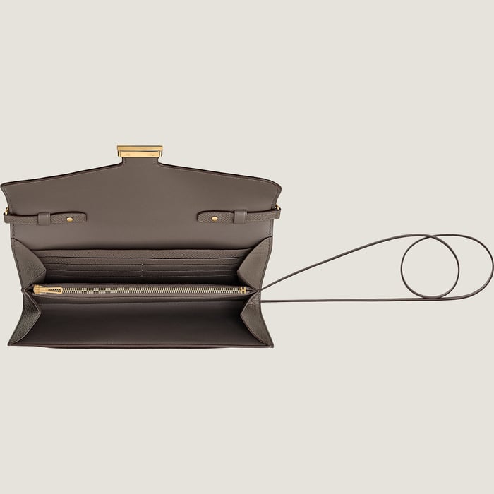 Gris Étain Constance to Go Wallet
