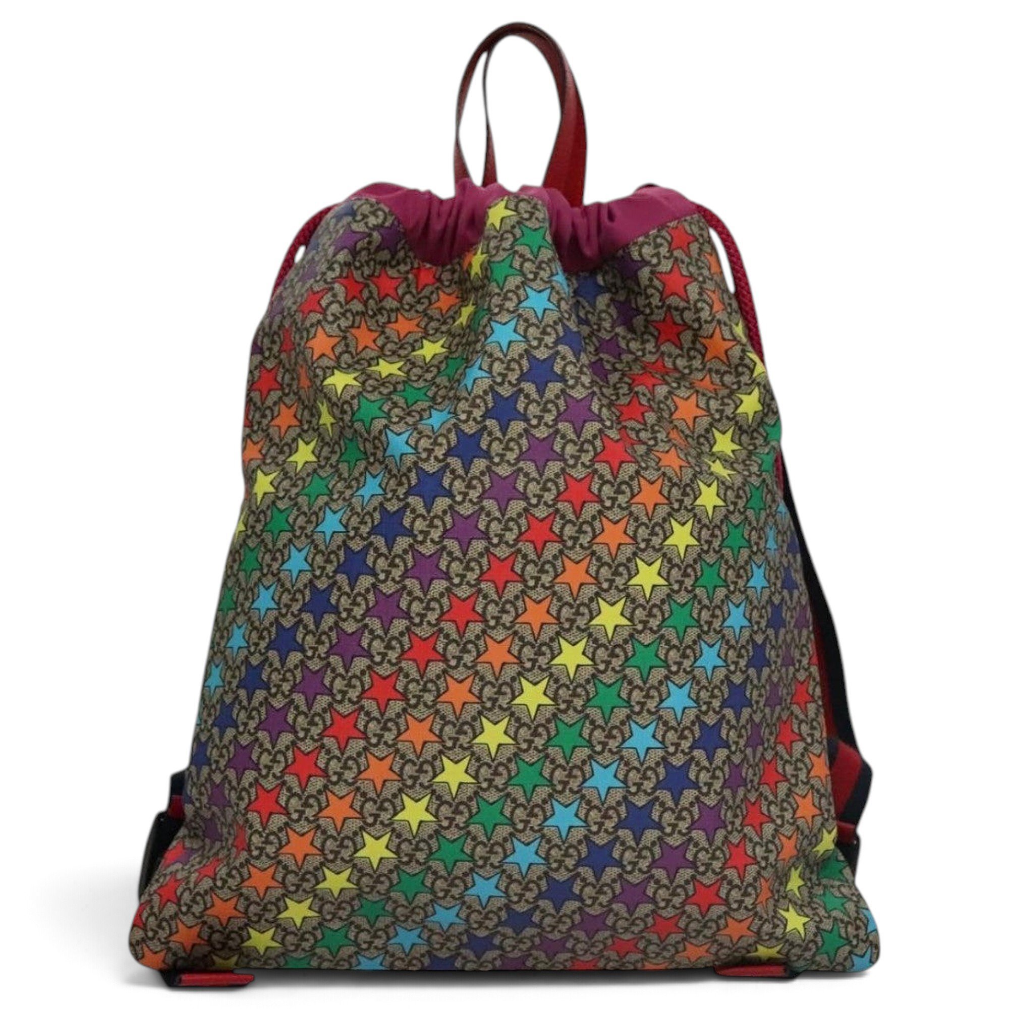 Leather backpack