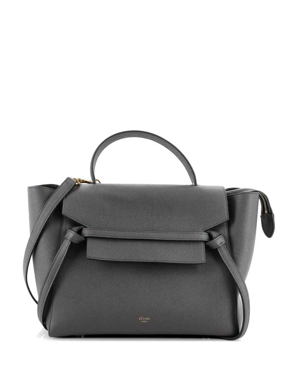 Belt Bag Textured Leather Mini shoulder bag