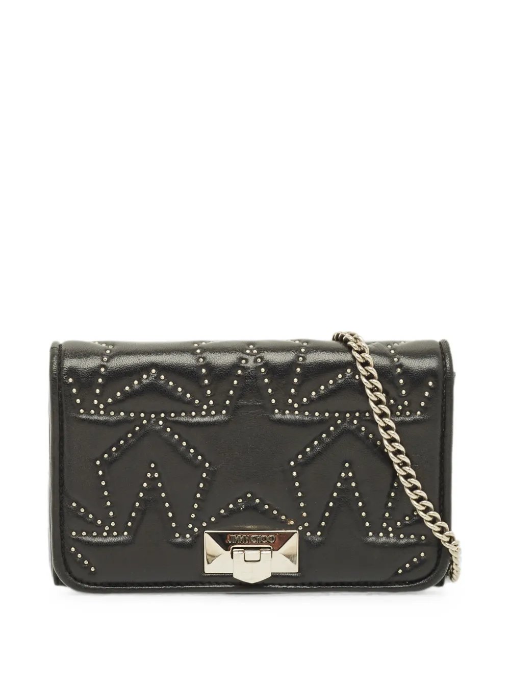 Jimmy Choo Helia star-studded shoulder bag