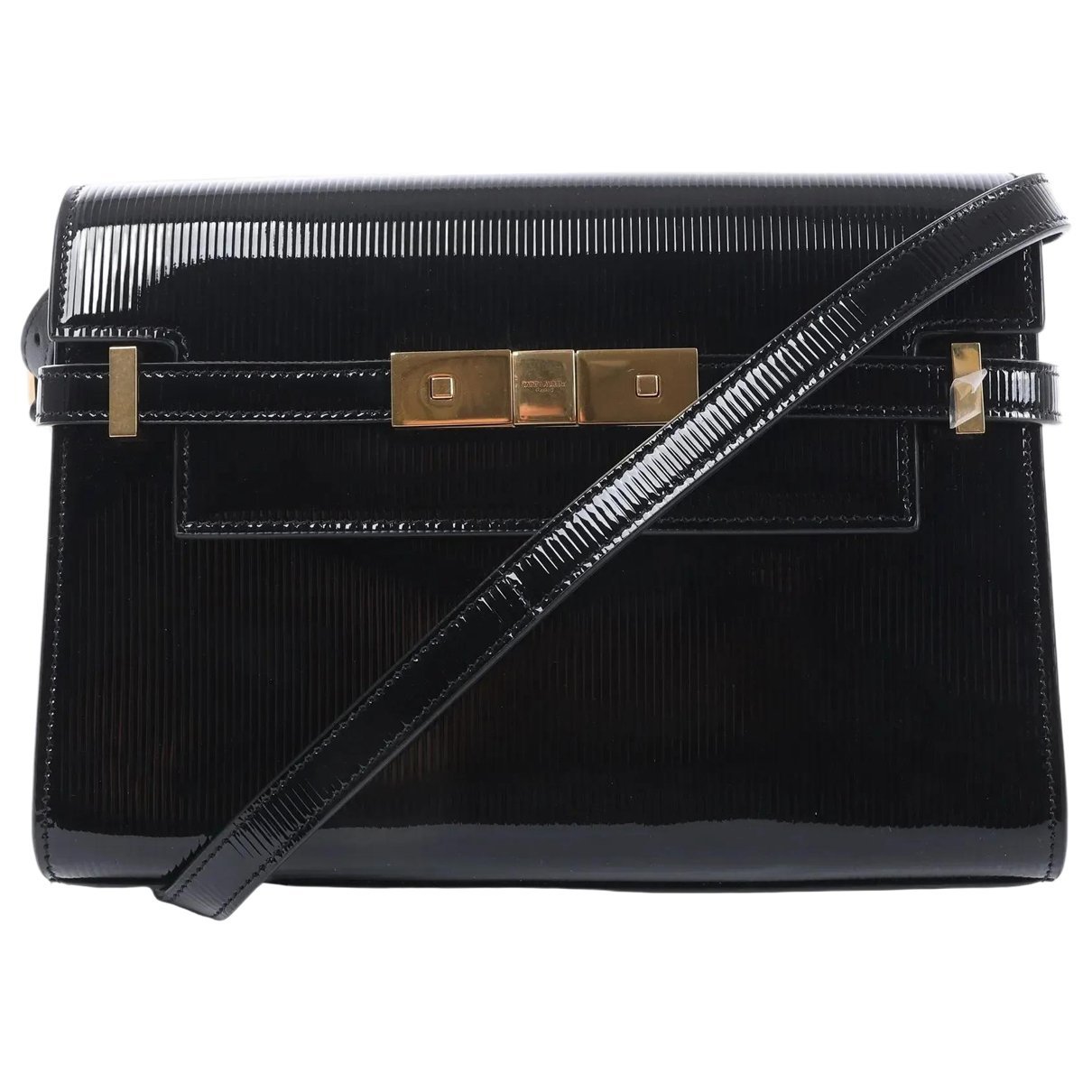 Manhattan patent leather handbag