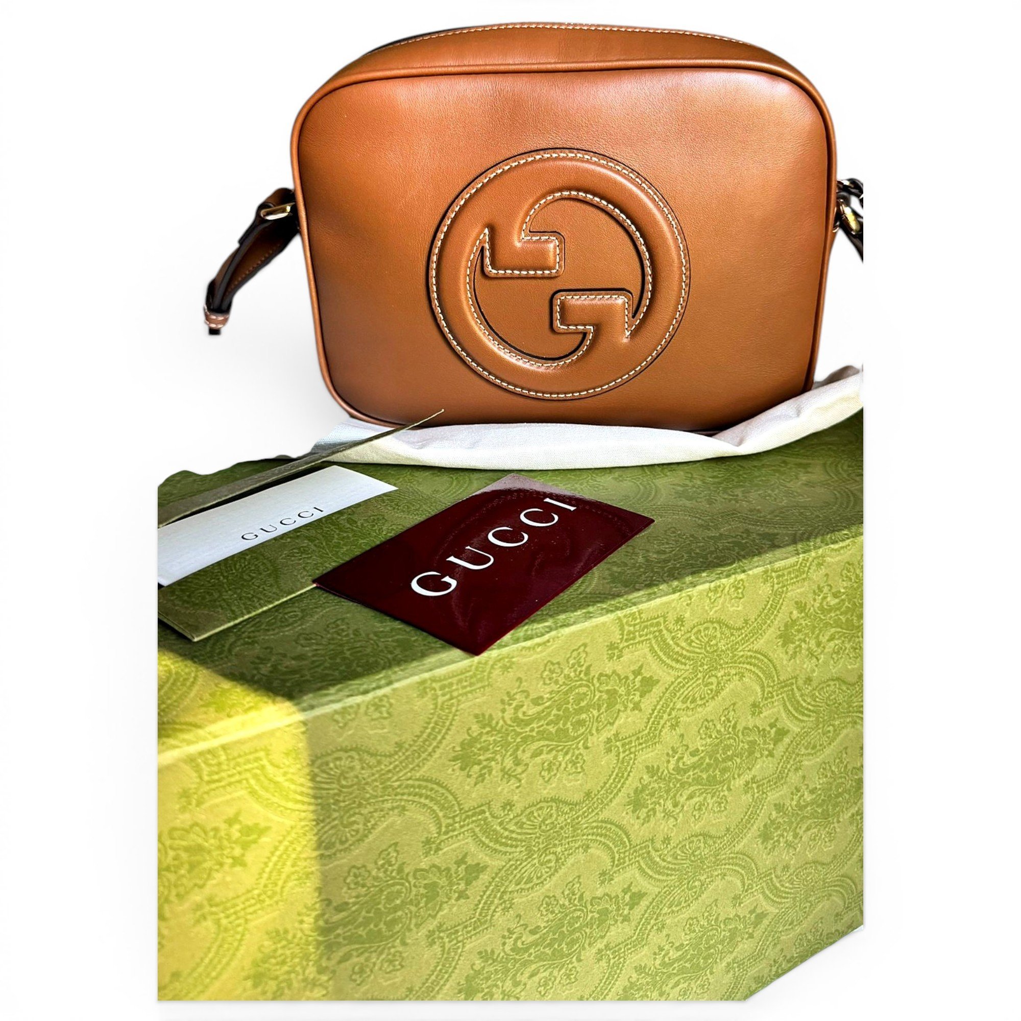 Blondie leather handbag