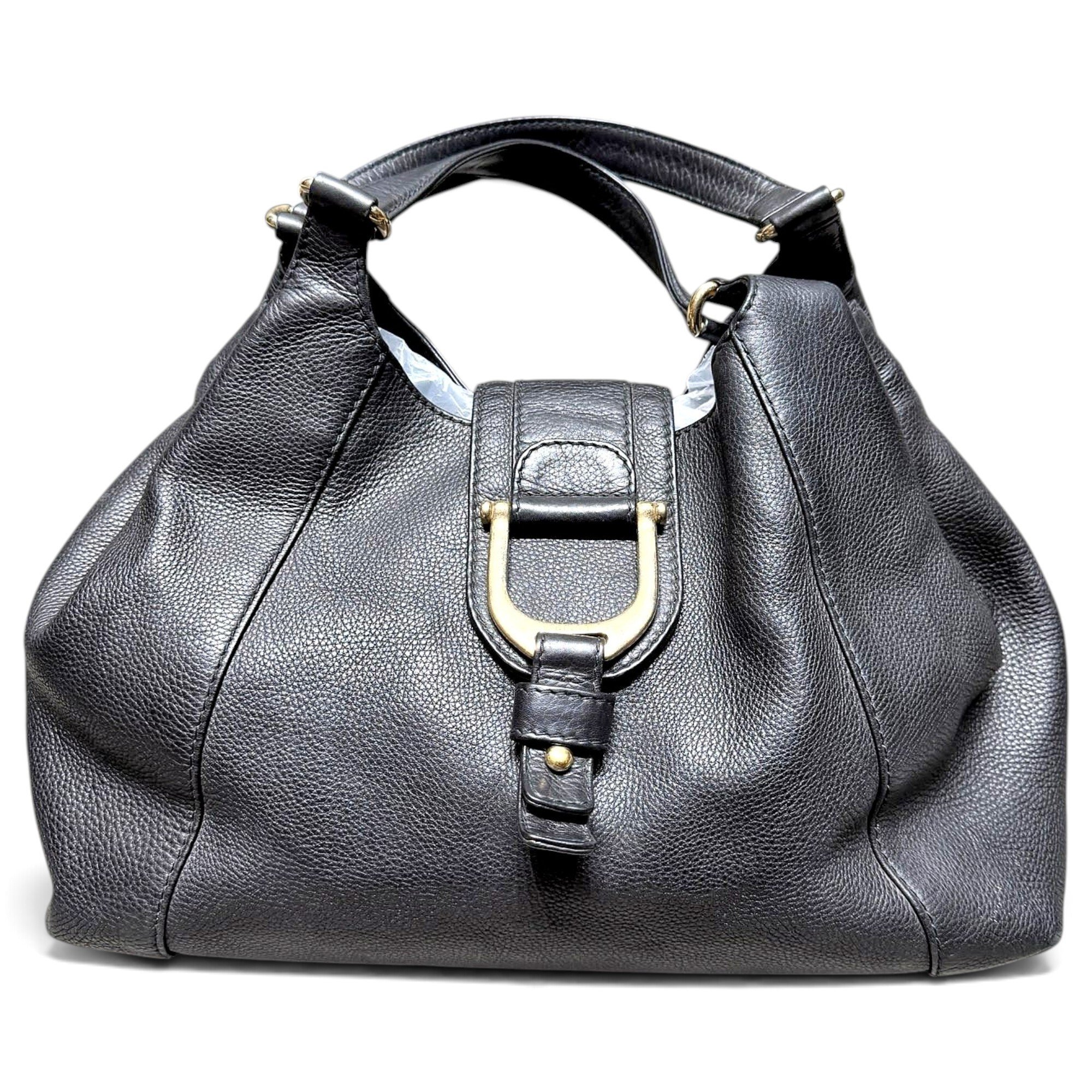 Stirrup leather handbag