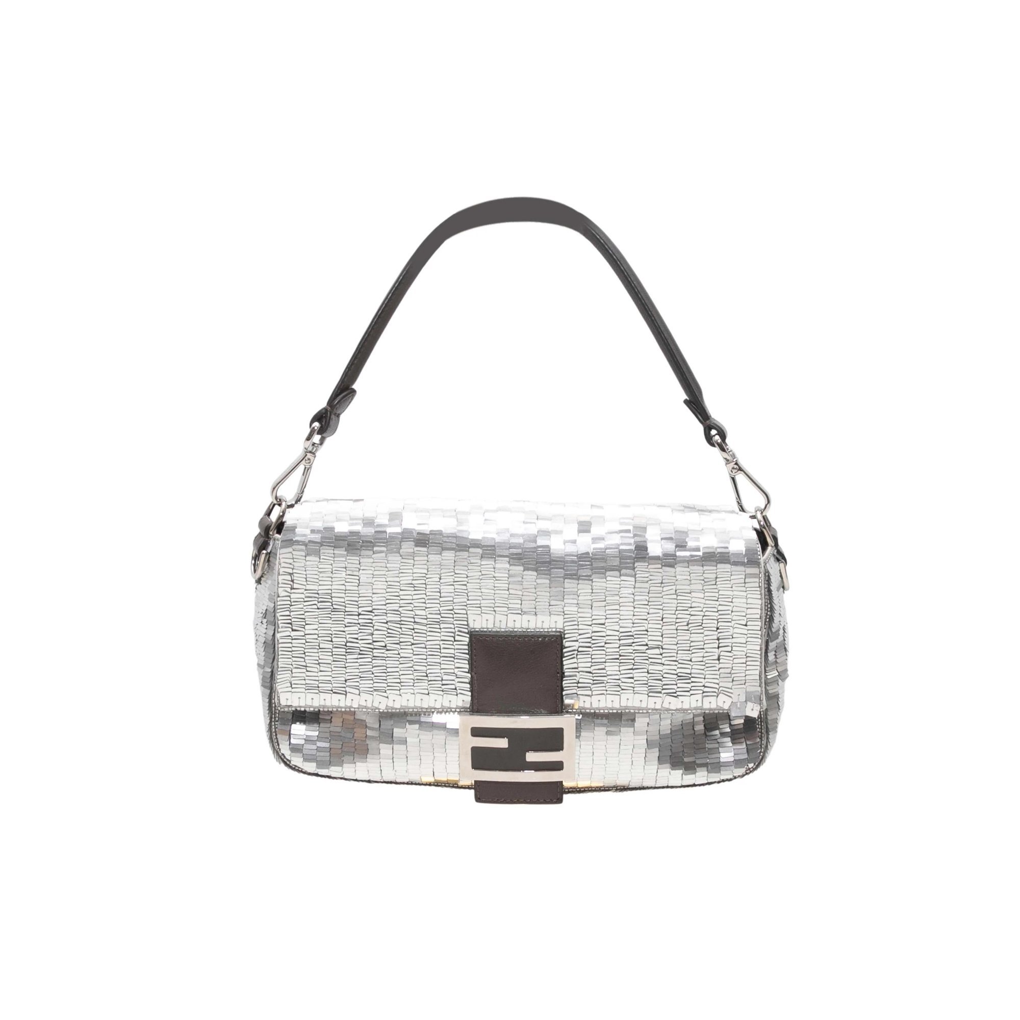 Fendi Baguette glitter bag