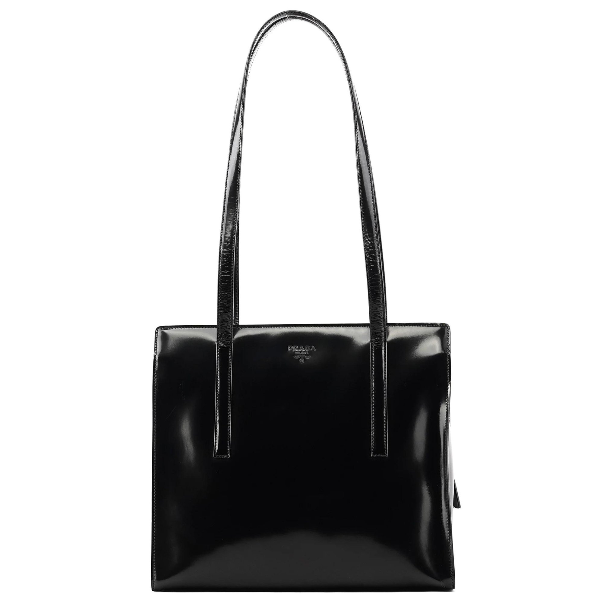 Re-Edition 1995 patent leather tote