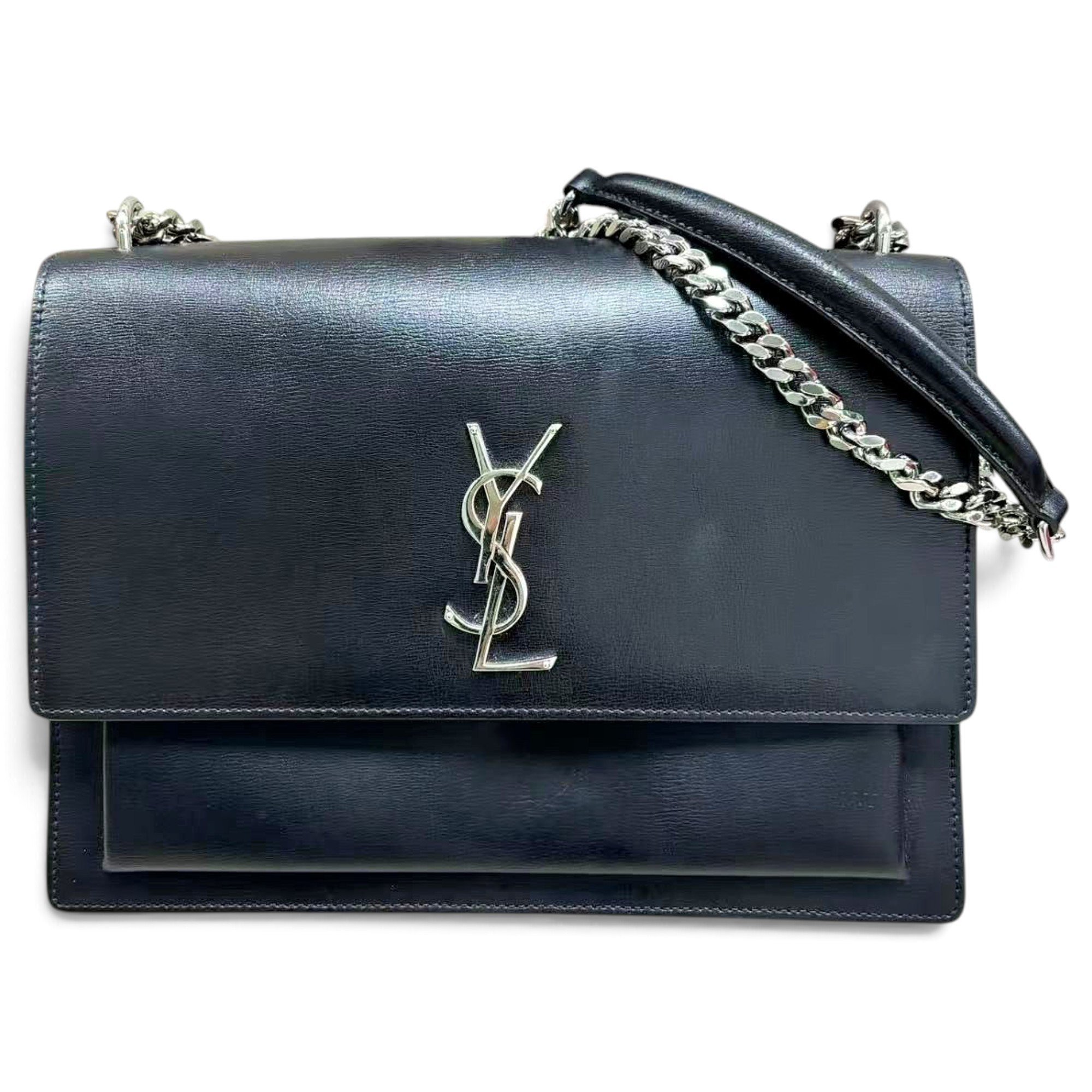 Sunset leather crossbody bag
