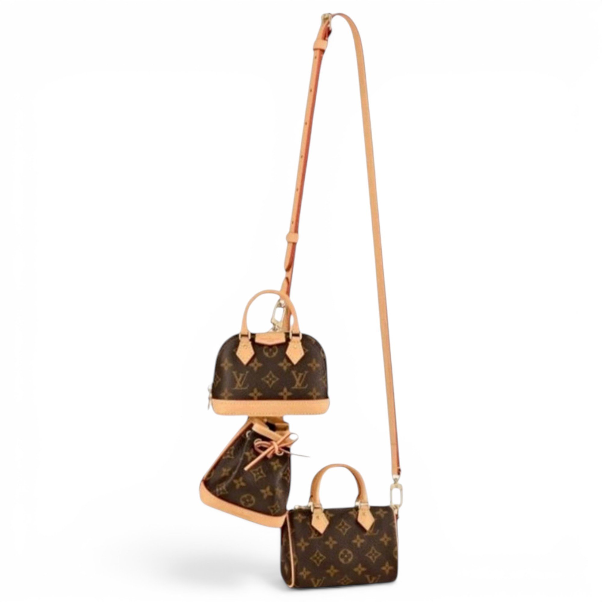 Leather mini bag
