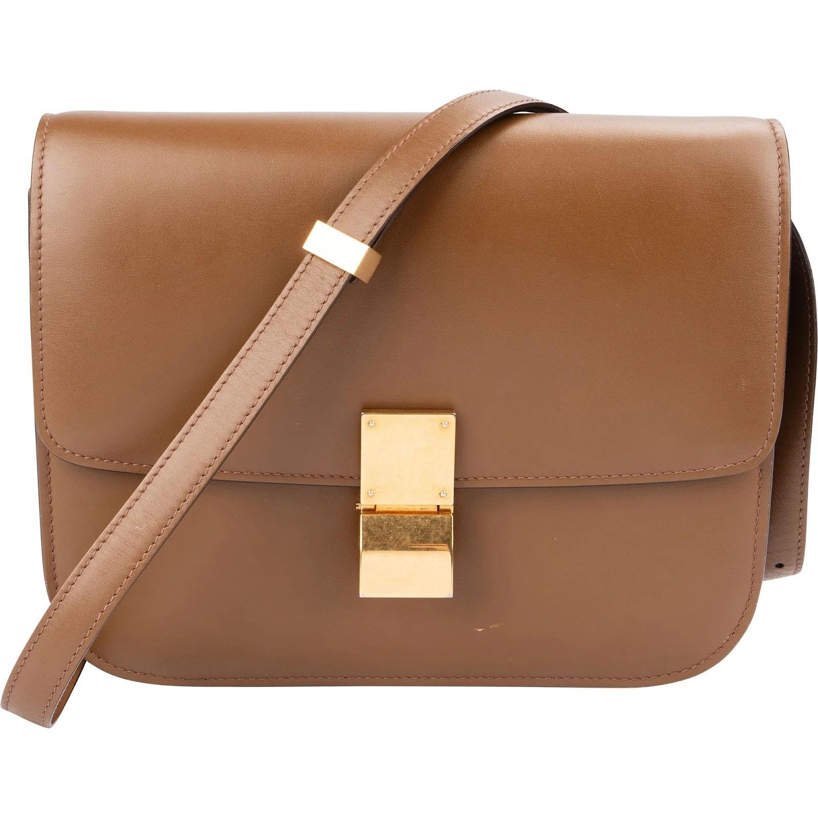 Classic leather handbag