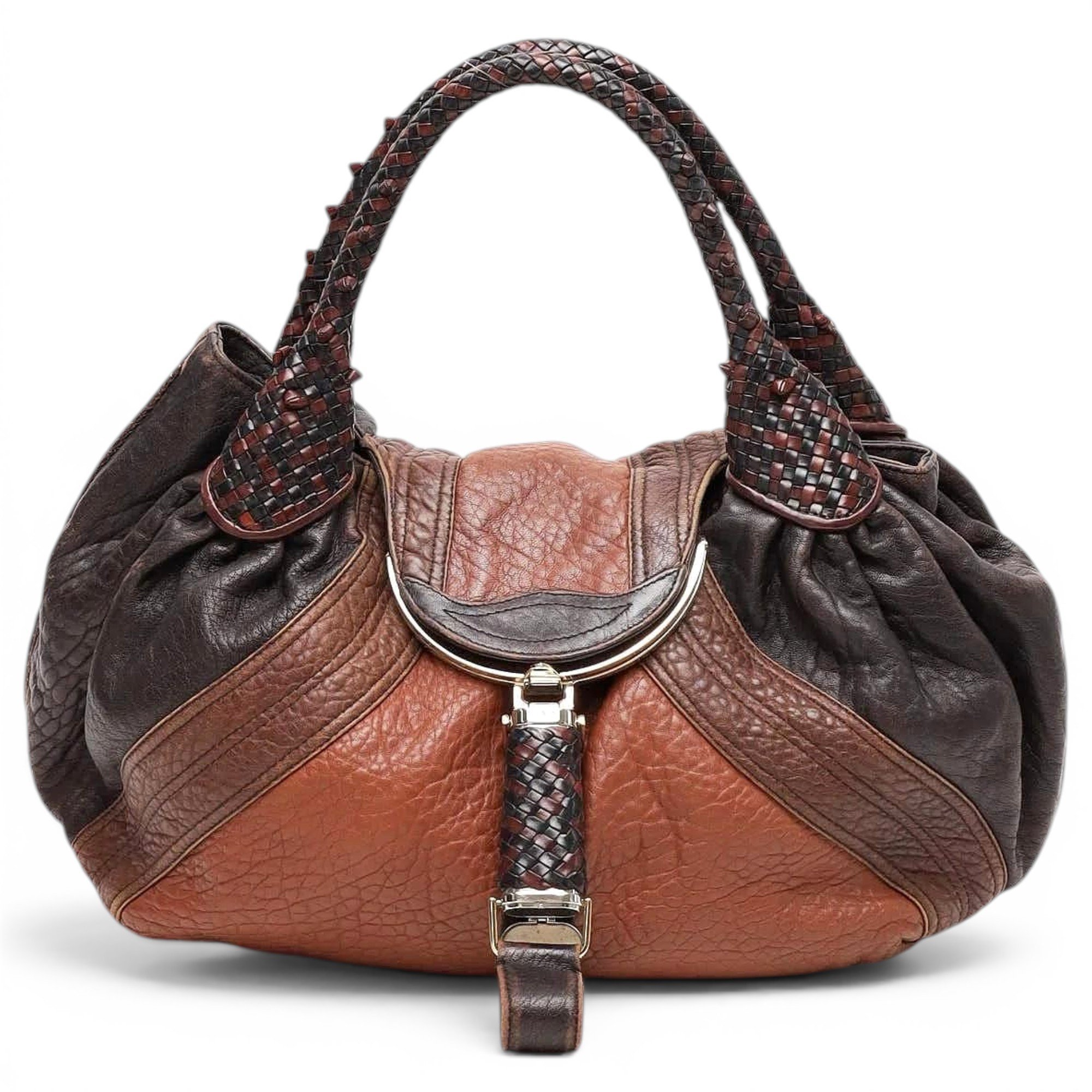 Spy leather handbag