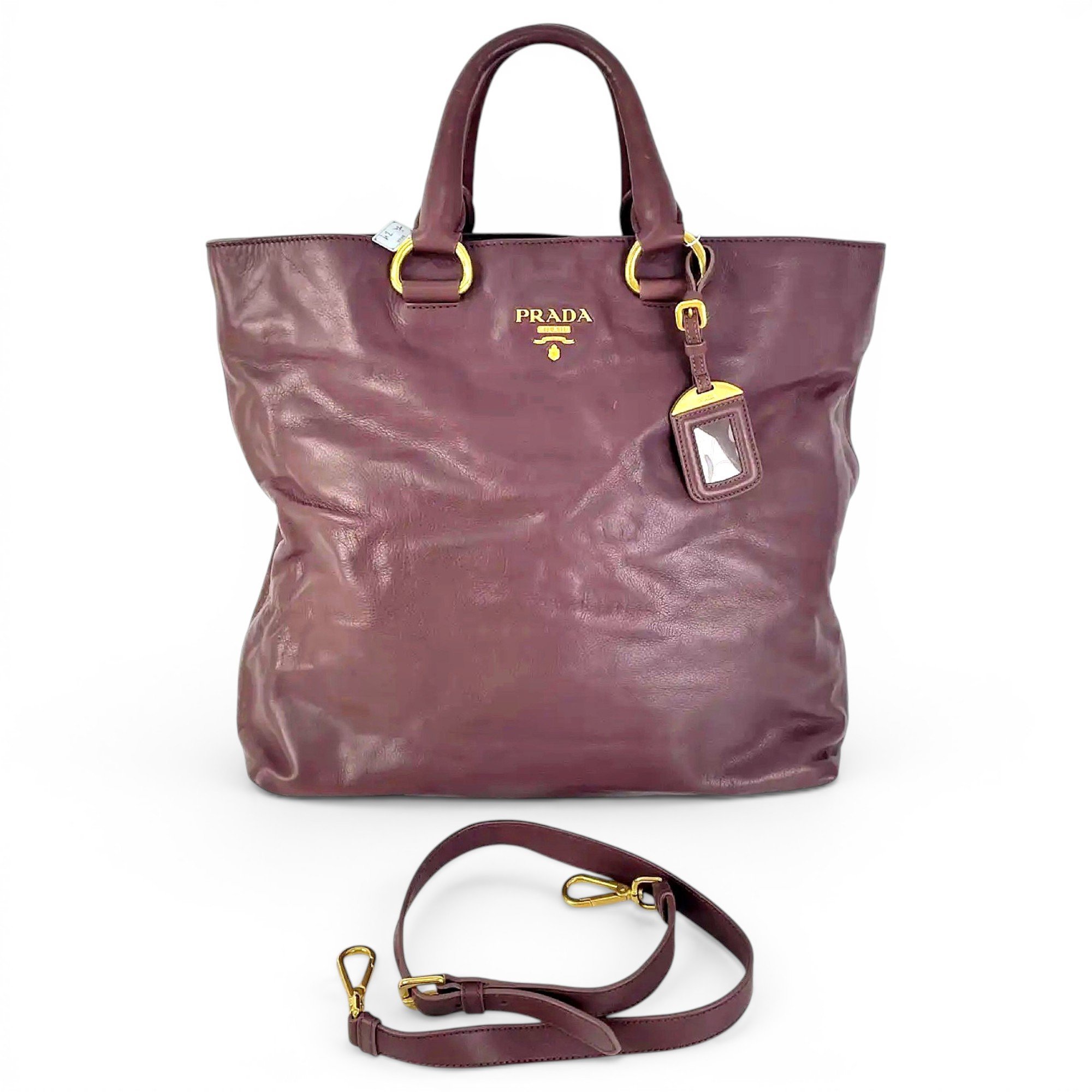 Leather handbag