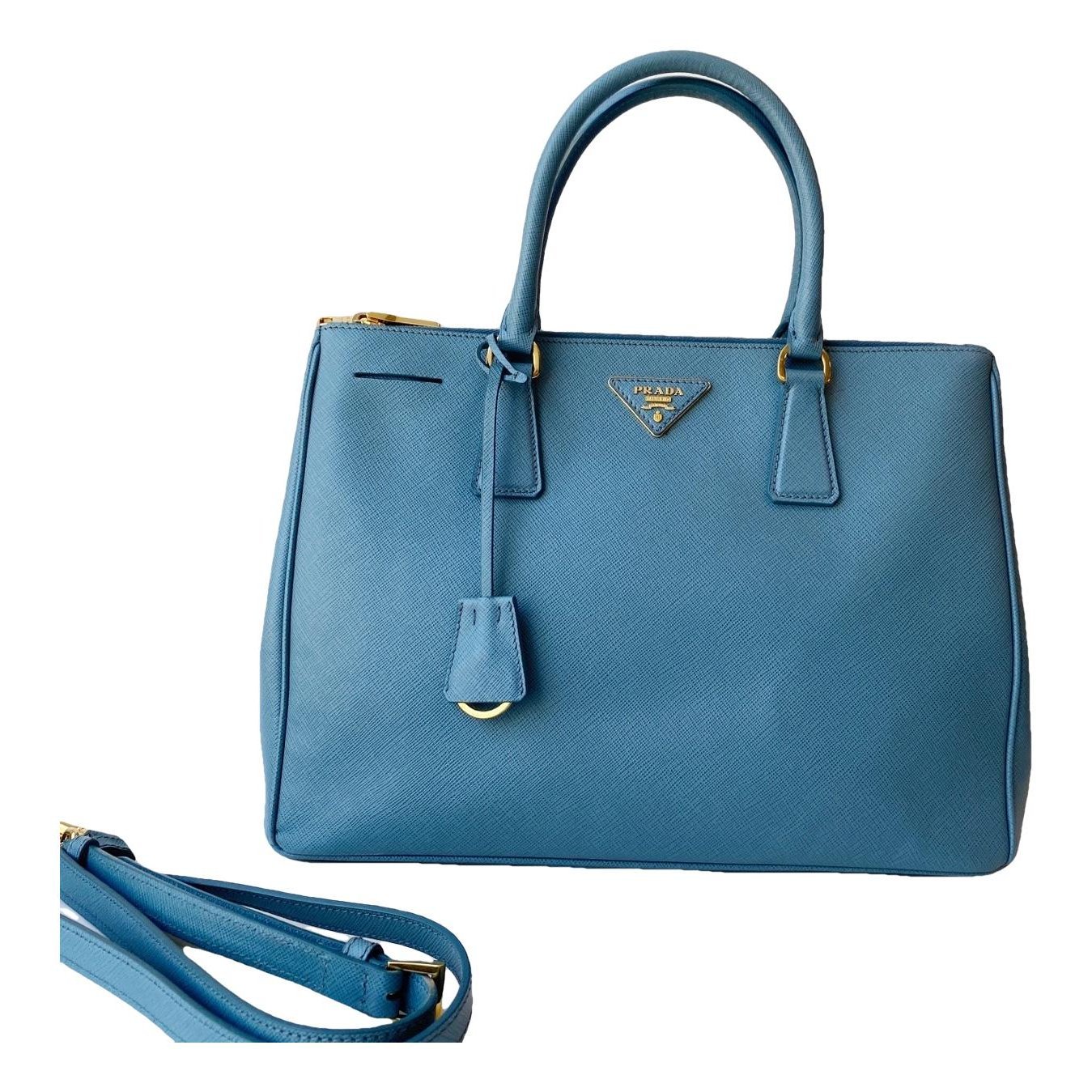 Galleria leather handbag