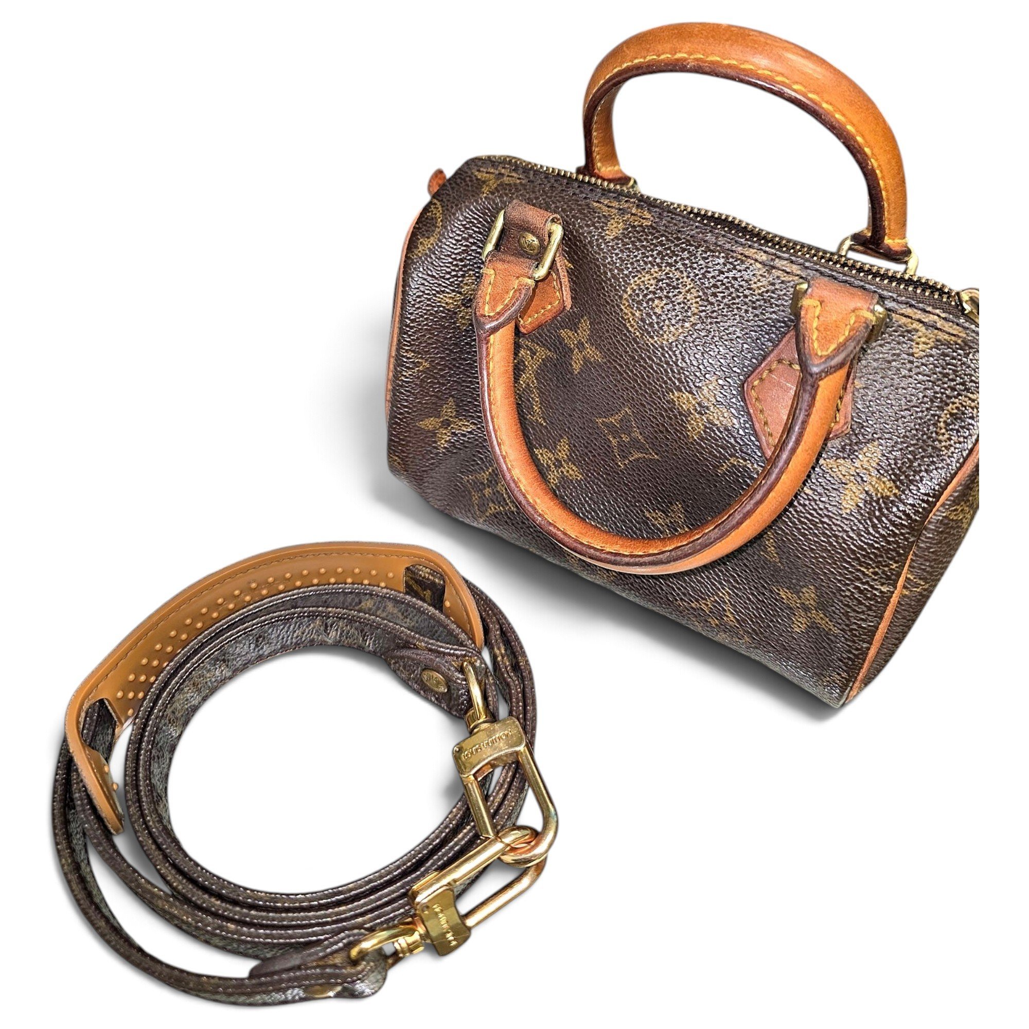 Nano Speedy / Mini HL leather mini bag