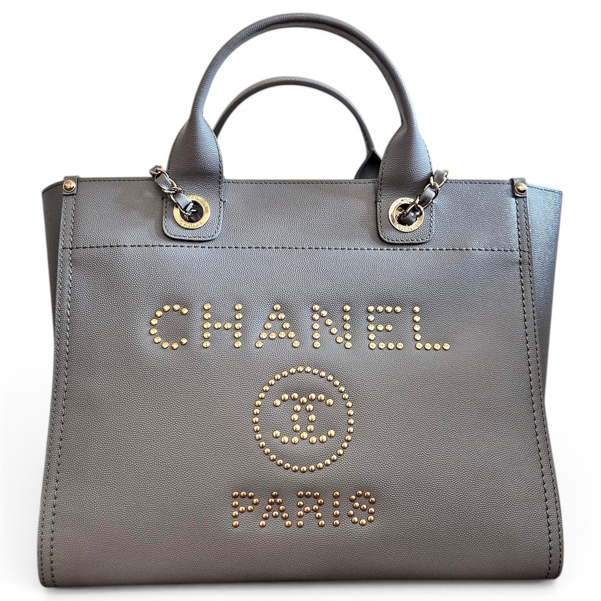 Deauville leather tote