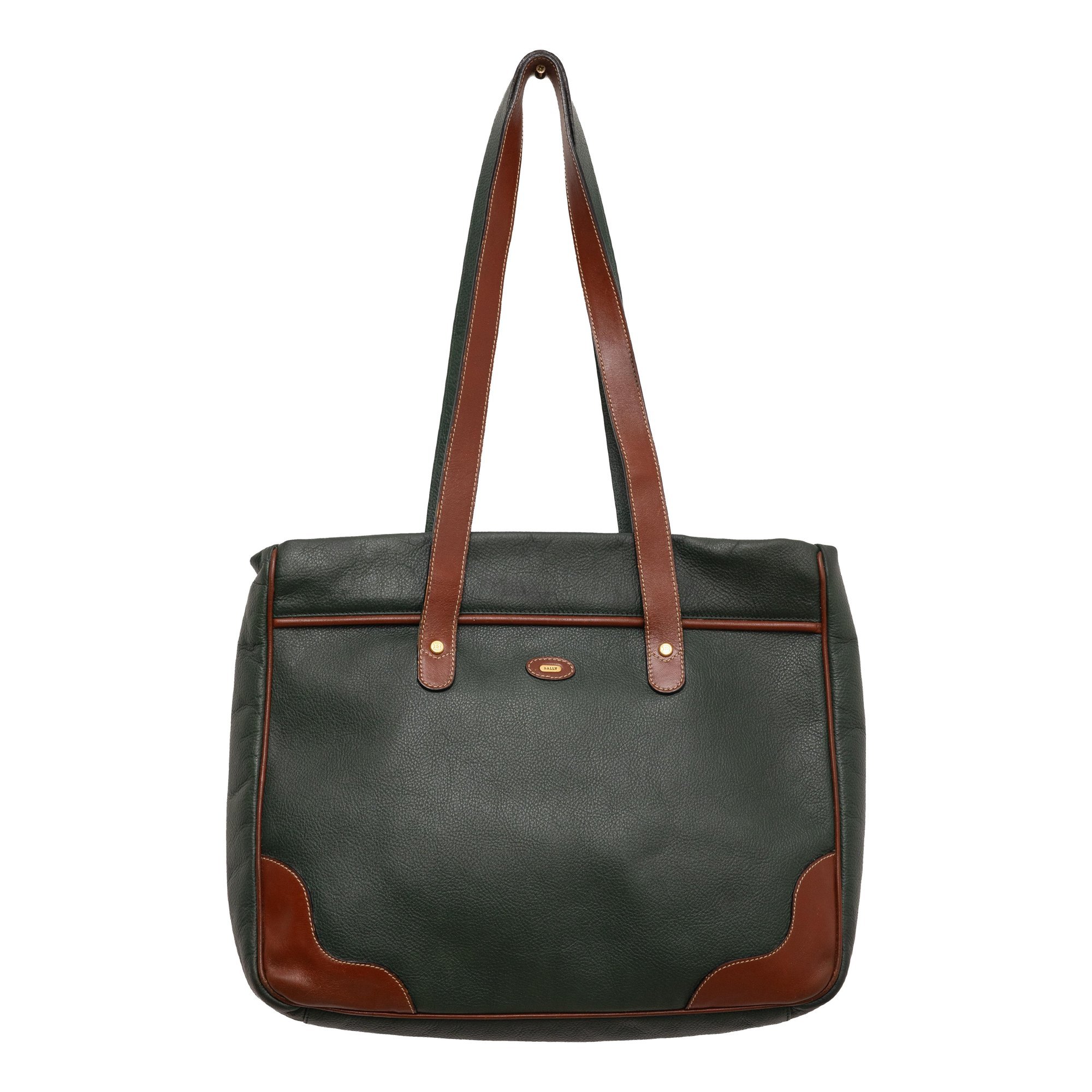 Leather tote