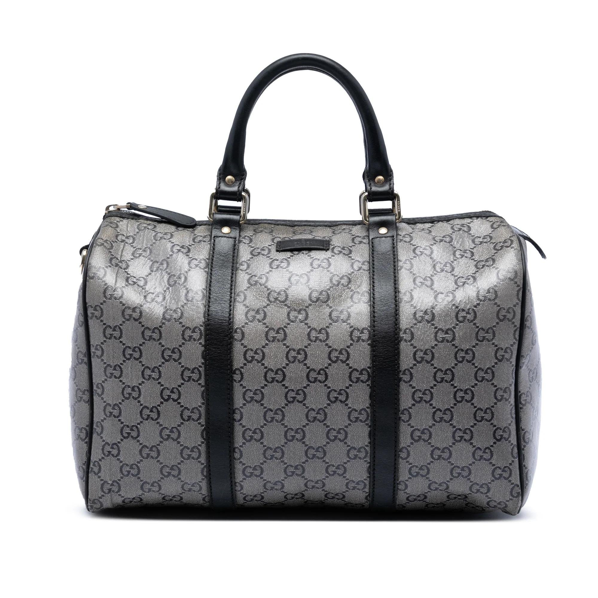 Boston leather bag
