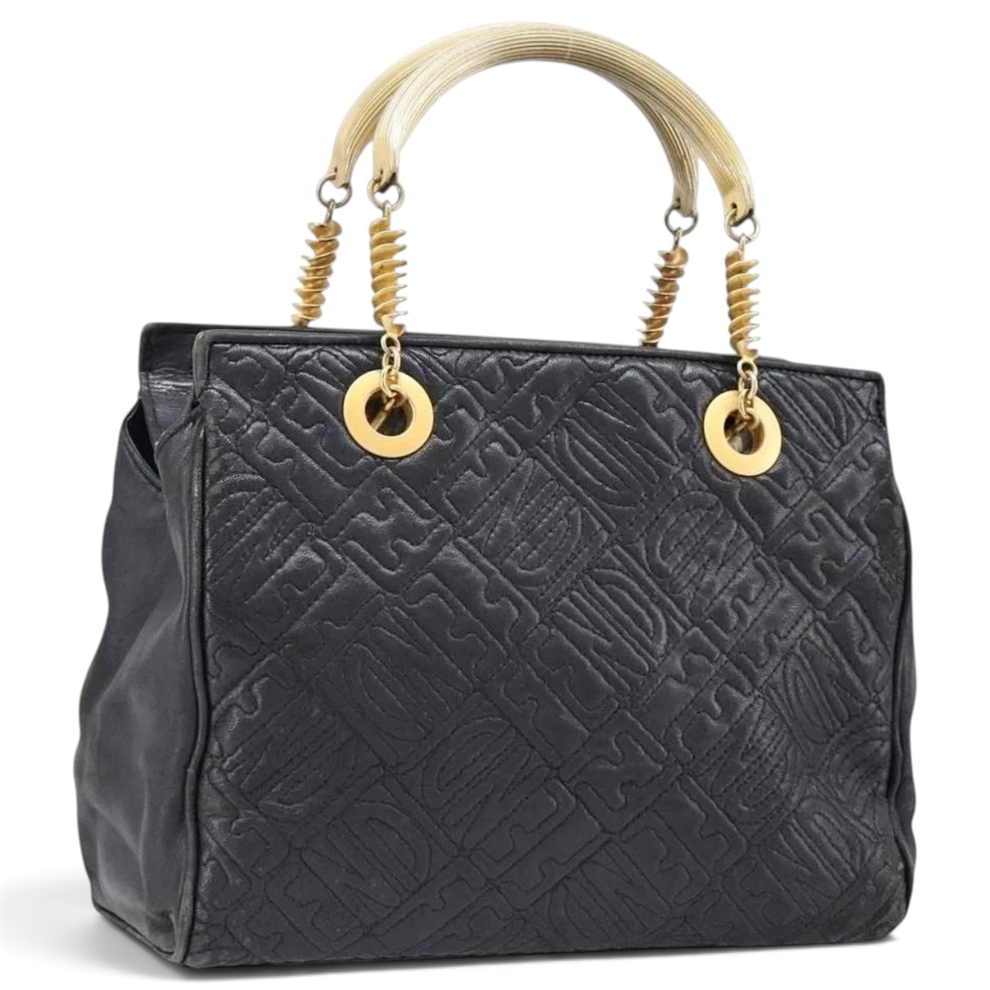 Leather handbag
