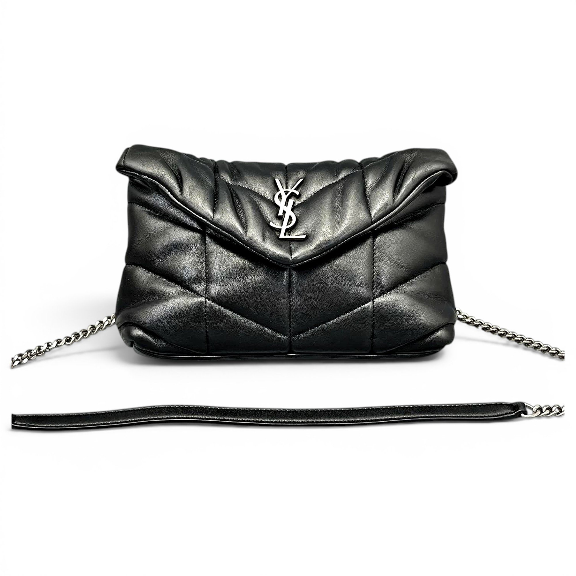 Loulou Puffer leather mini bag