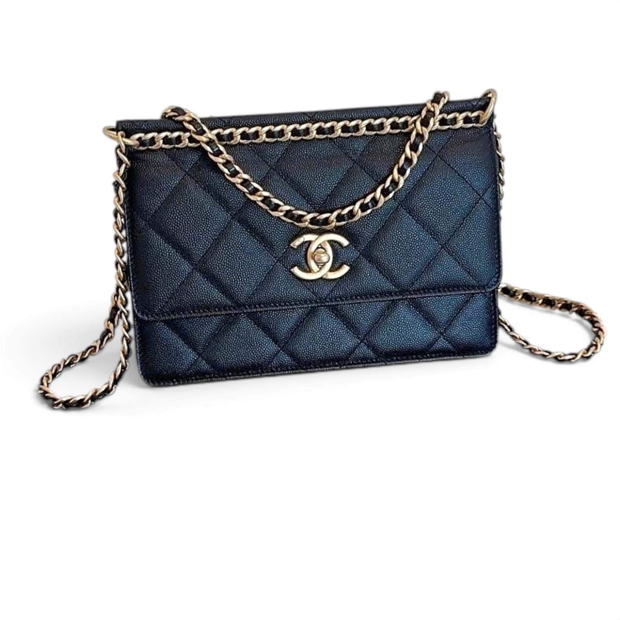 Leather handbag