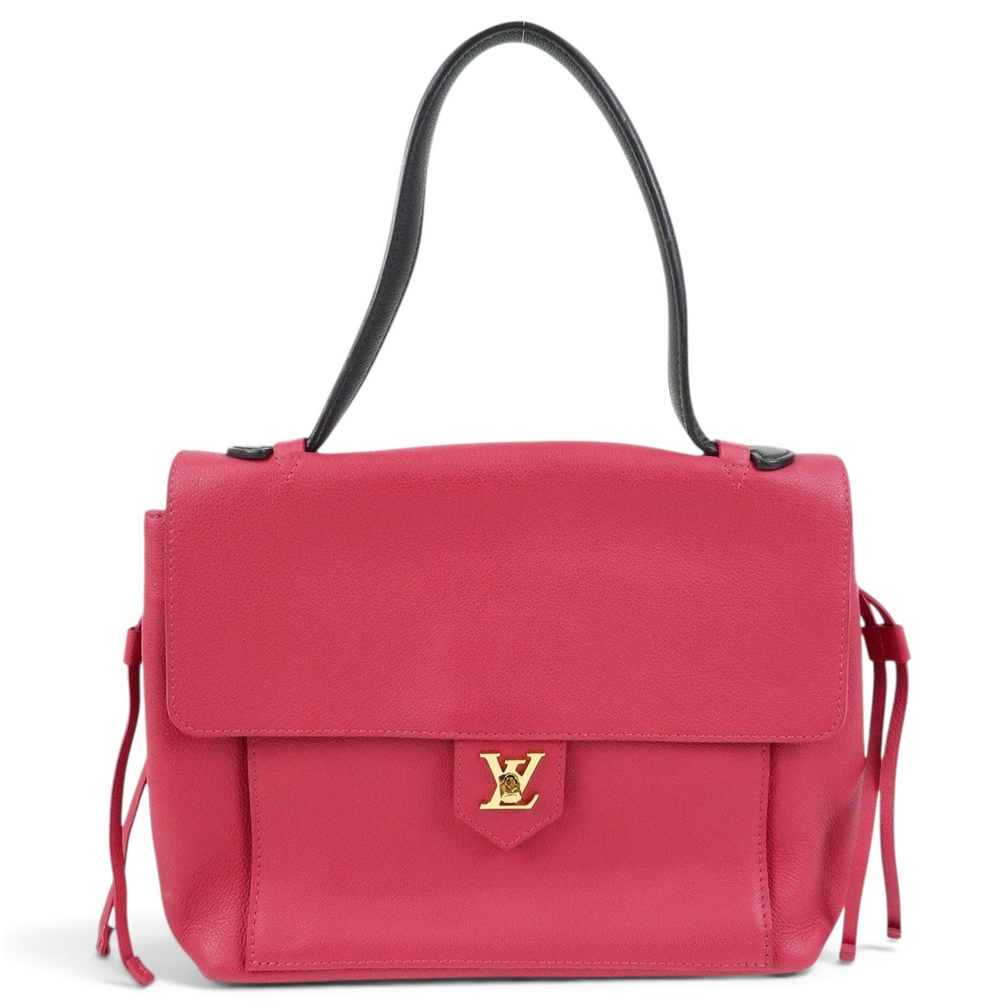 Lockme leather handbag